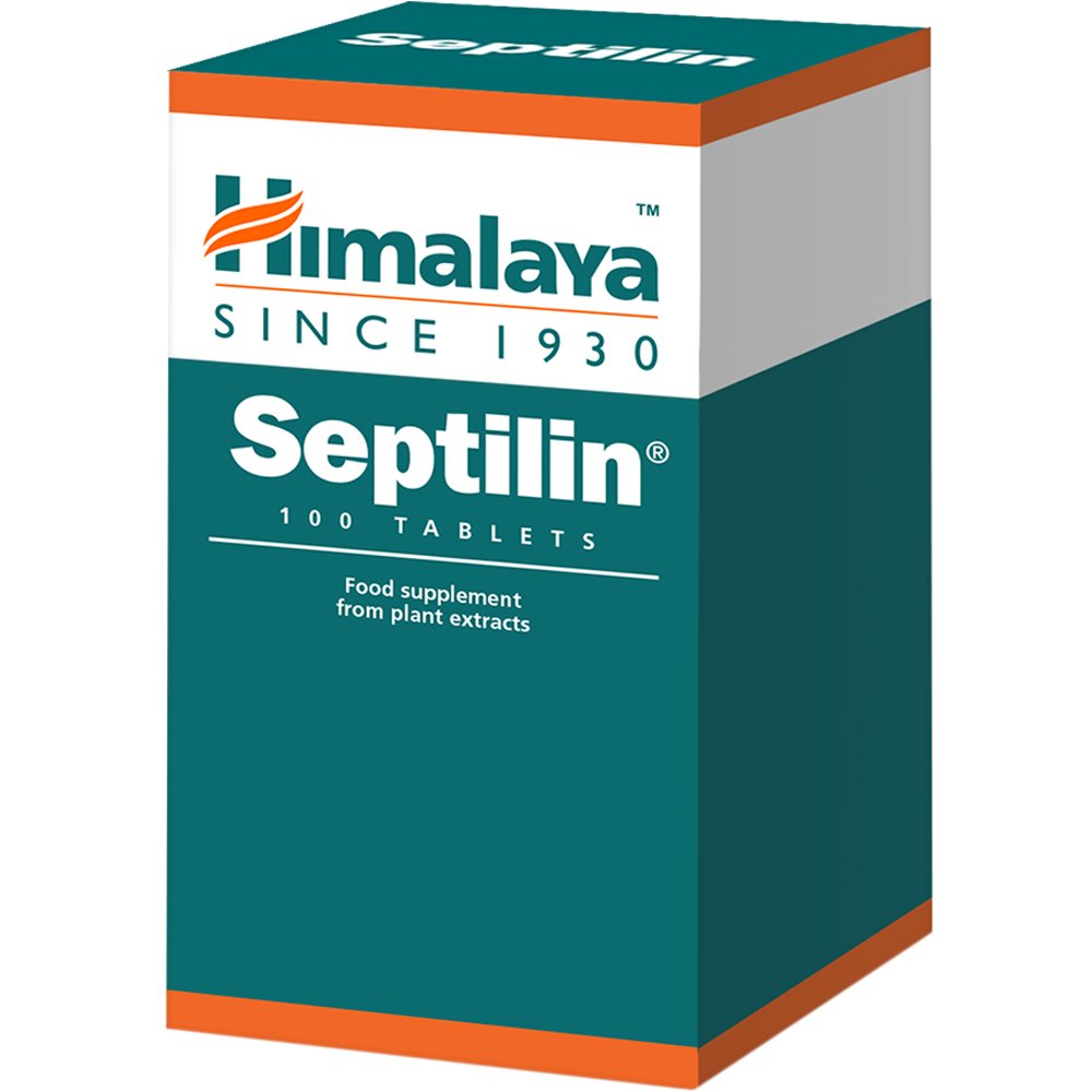 Himalaya Septilin Συμπλήρωμα Διατροφής Αγιουβερδικής Φιλοσοφίας Εκχυλίσματος Βοτάνων για την Ενίσχυση του Ανοσοποιητικού Συστήματος 100tabs φωτογραφία