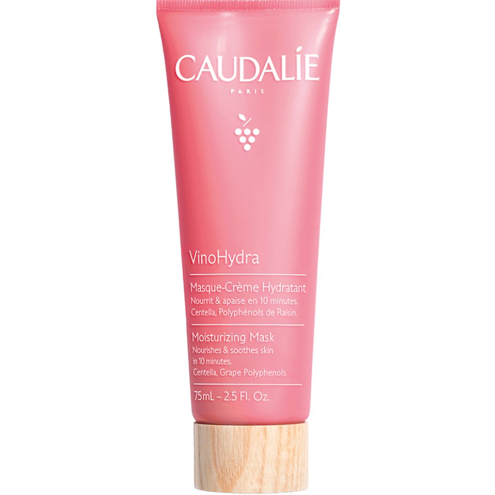 Caudalie VinoHydra Moisturizing Mask Ενυδατική Μάσκα Προσώπου για Θρέψη & Ανακούφιση στις Ξηρές ή Αφυδατωμένες Επιδερμίδες 75ml