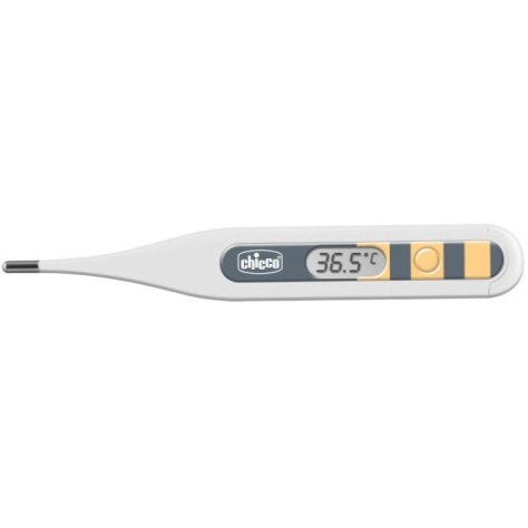 Chicco Chicco Digi Baby Digital Thermometer Παιδικό Ψηφιακό Θερμόμετρο 1 Τεμάχιο - Κίτρινο / Σκούρο Γκρι 