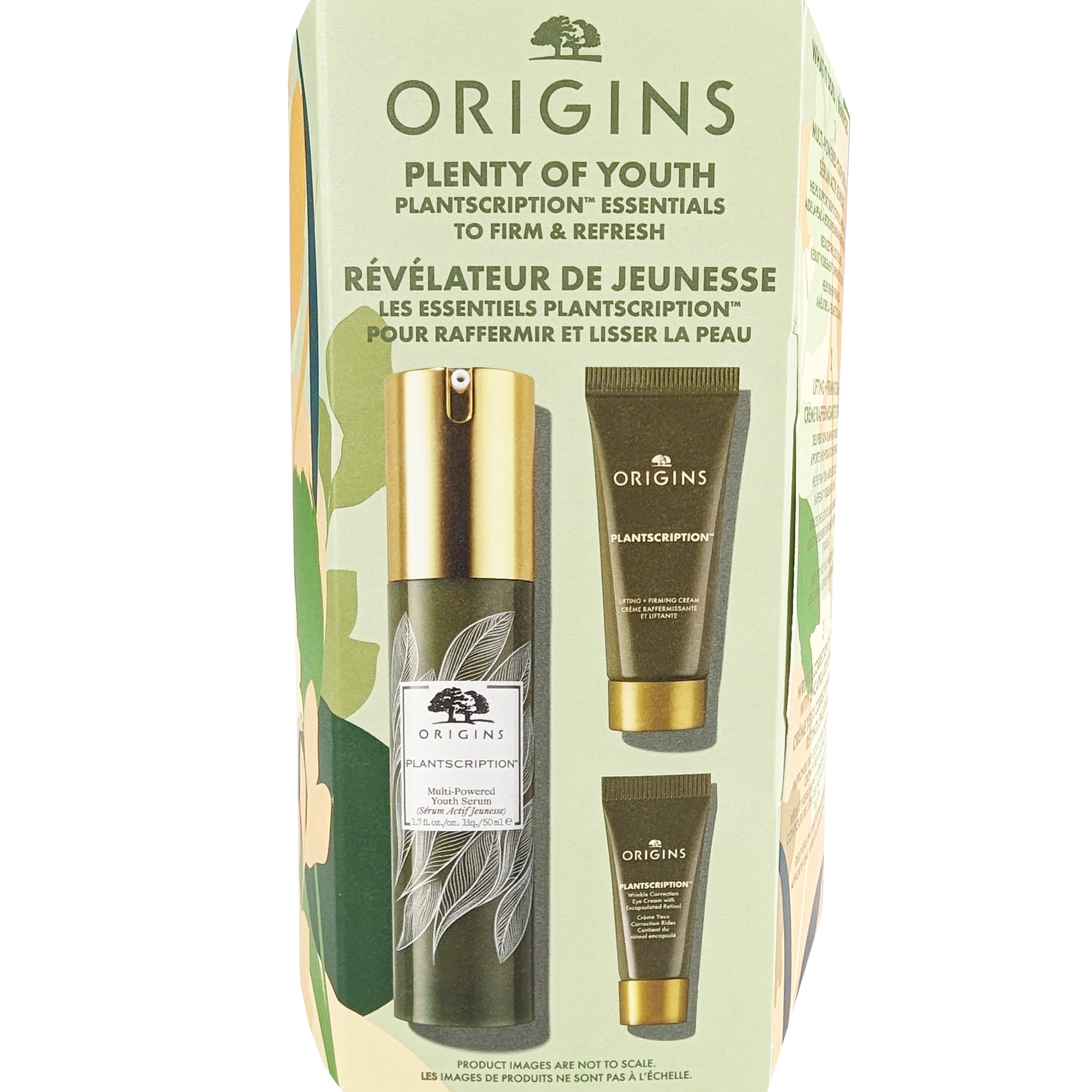 Origins Origins Promo Plantscription Multi-Powered Youth Serum 30ml & Lifting - Firming Cream 15ml & Wrinkle Correction Eye Cream 5ml