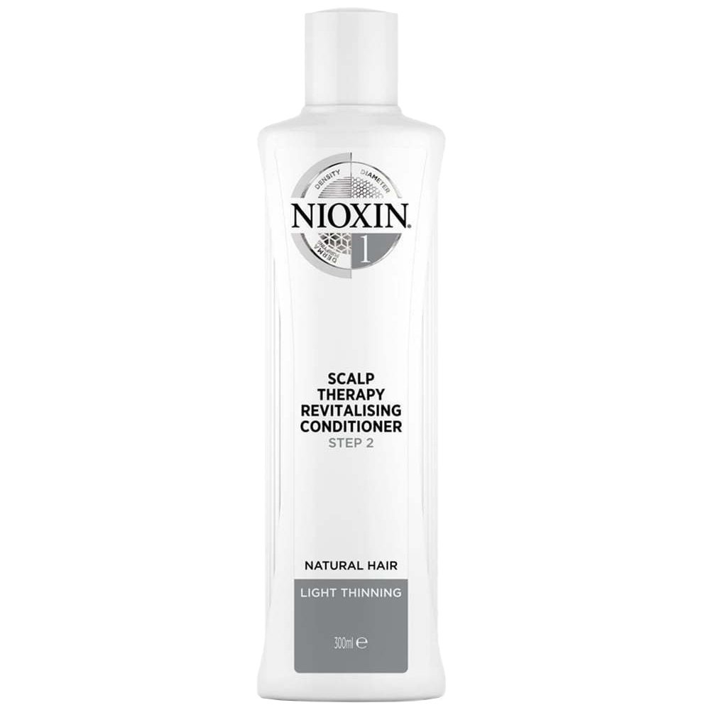 Nioxin System 1 Scalp Therapy Revitalizing Conditioner Step 2 Μαλακτική Κρέμα για Φυσικά Μαλλιά με Ελαφριά Αραίωση 300ml φωτογραφία