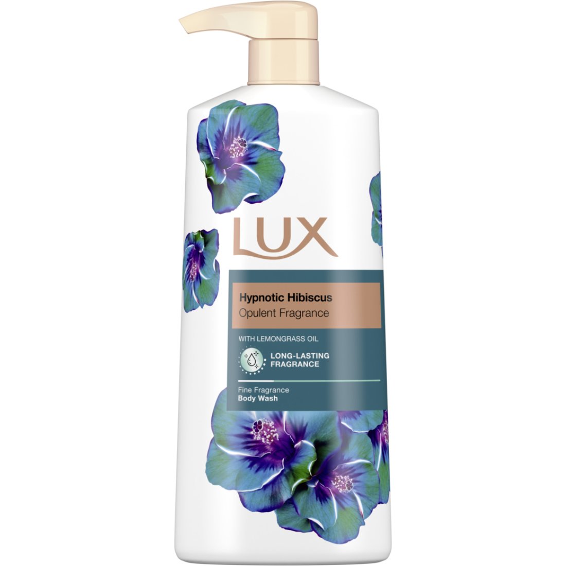 Lux Lux Hypnotic Hibiscus Opulent Fragrance Body Wash Αφρόλουτρο με Εκλεπτυσμένο Άρωμα από Έλαιο Λεμονόχορτου 600ml