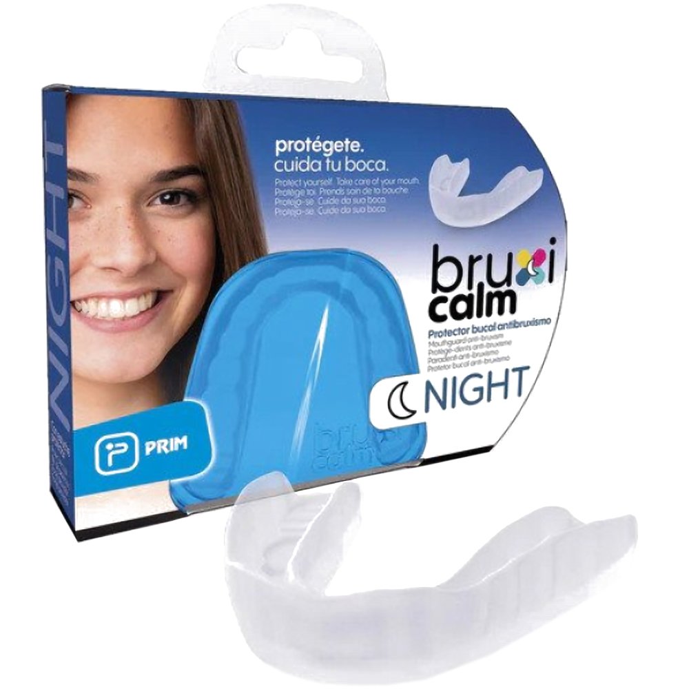 Prim Prim Bruxicalm Dental Splint Προστατευτικό Μασελάκι Βροξισμού για Χρήση το Βράδυ 1 Τεμάχιο - Night