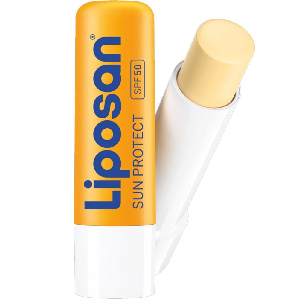 Liposan Liposan Sun Protect Spf50 Lip Balm Προστατευτικό Βάλσαμο Χειλιών για 24ωρη Ενυδάτωση & Υψηλή Αντηλιακή Προστασία 4.8g