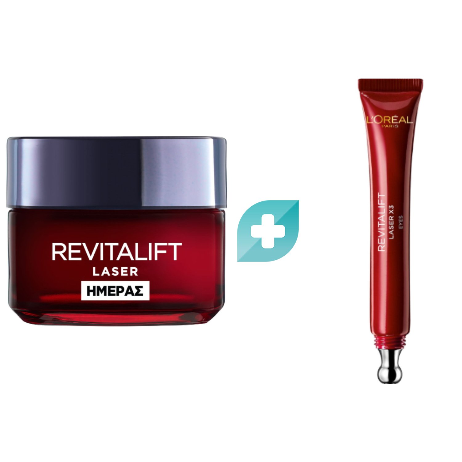 Loreal Paris L'oreal Paris Promo Revitalift Laser Renew Anti-Ageing Day Cream 50ml & Triple Action Eye Care Cream 15ml