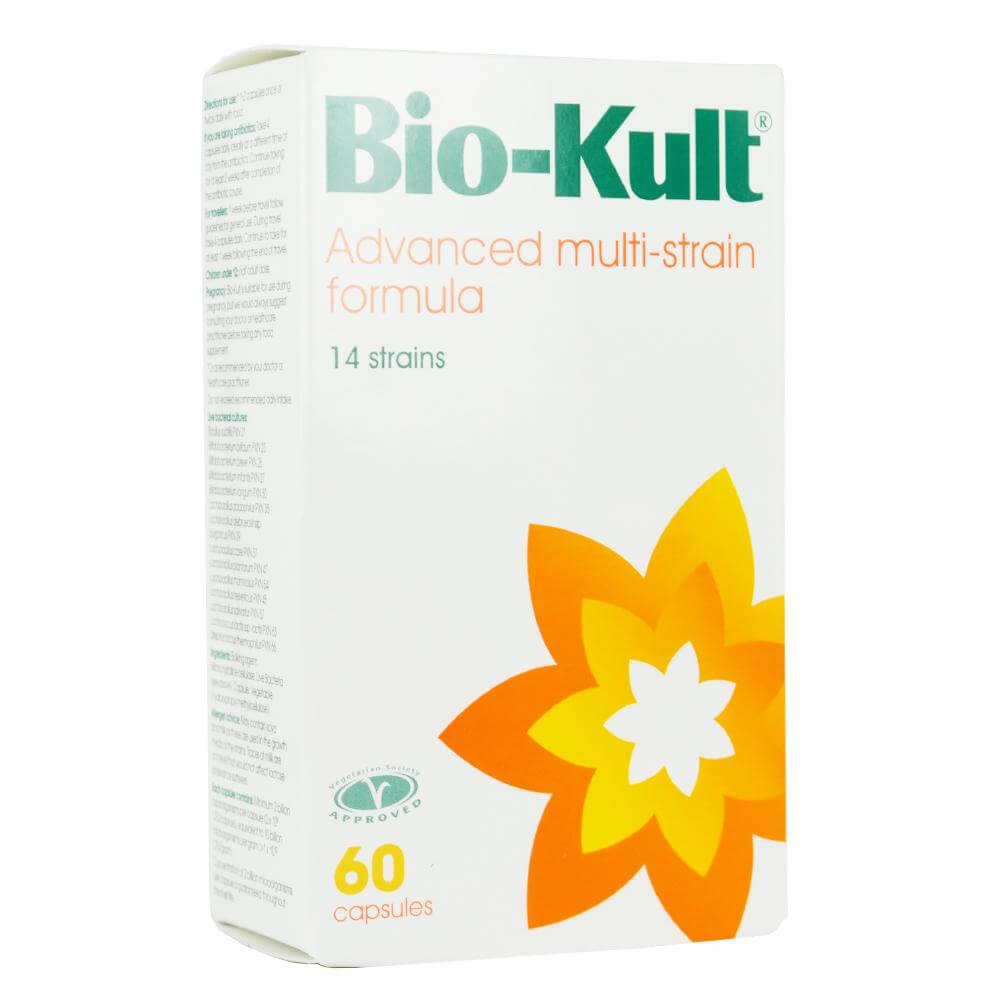 Bio-Kult Advanced Multi-Strain Formula Προβιοτικό Συμπλήρωμα για την Υγεία του Γαστρεντερικού Με 14 Είδη Φιλικών Βακτηρίων 60cap