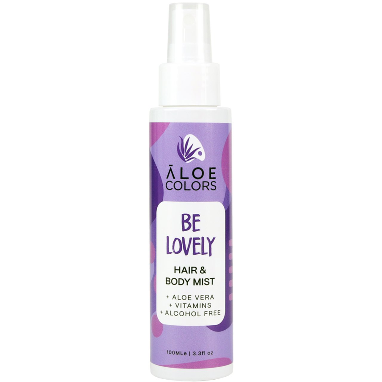 Aloe Colors Aloe Colors Be Lovely Hair & Body Mist Ενυδατικό Mist Μαλλιών & Σώματος για Προστασία & Θρέψη 100ml