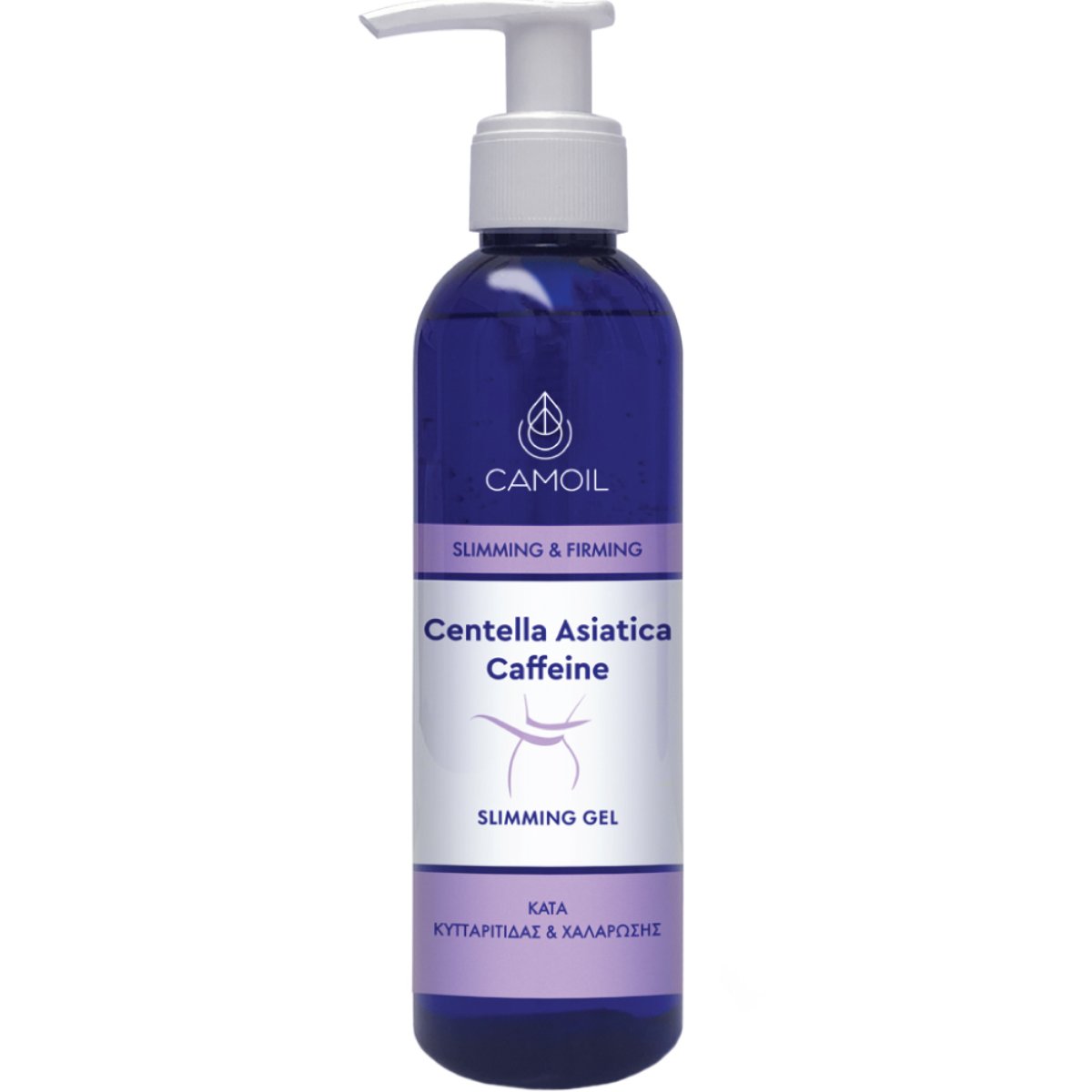 Zarbis Camoil Centella Asiatica Caffeine Slimming & Firming Body Gel Σώματος για Σύσφιξη - Αδυνάτισμα & Αντιμετώπιση της Κυτταρίτιδας 200ml