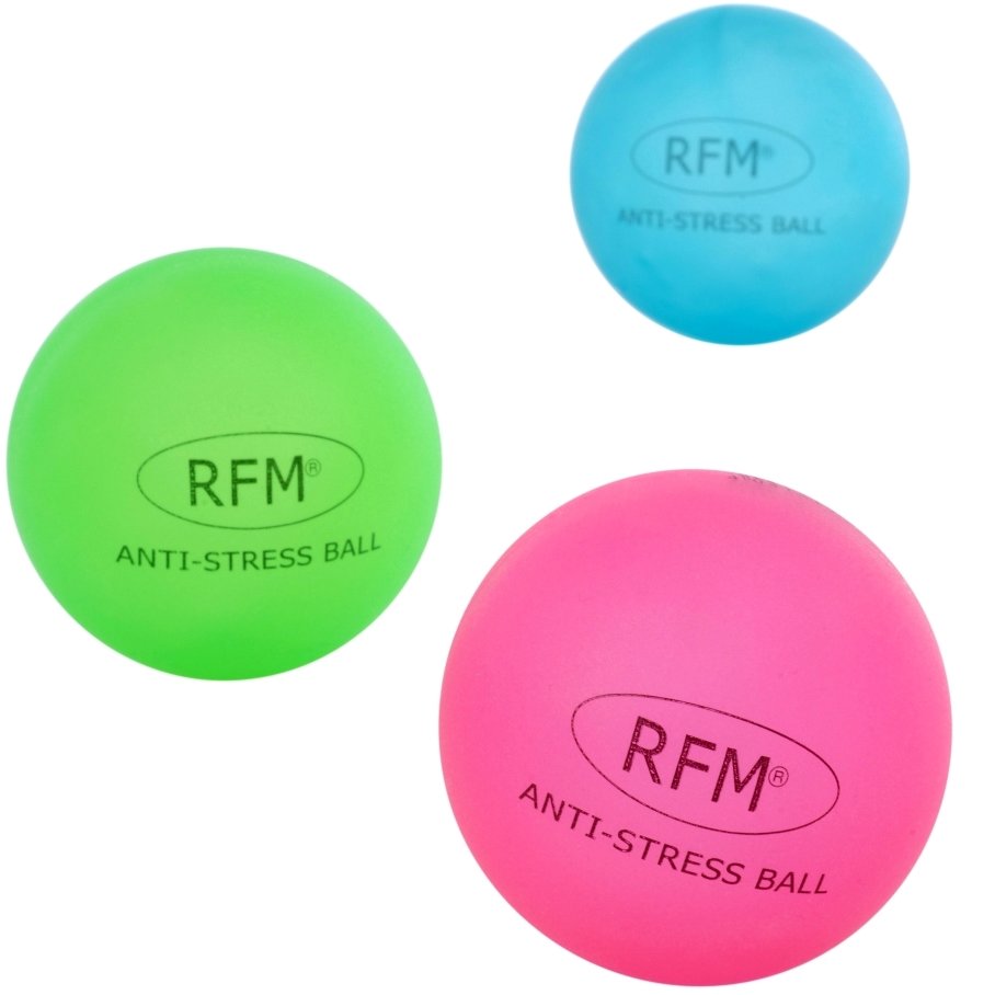 Alfacare Alfacare RFM Anti-Stress Ball Τυχαία Επιλογή Χρώματος Μπαλάκι Ασκήσεων Χειρός για Καταπολέμηση του Άγχους & Αποκατάσταση, Ενδυνάμωση των Μυών 1 Τεμάχιο