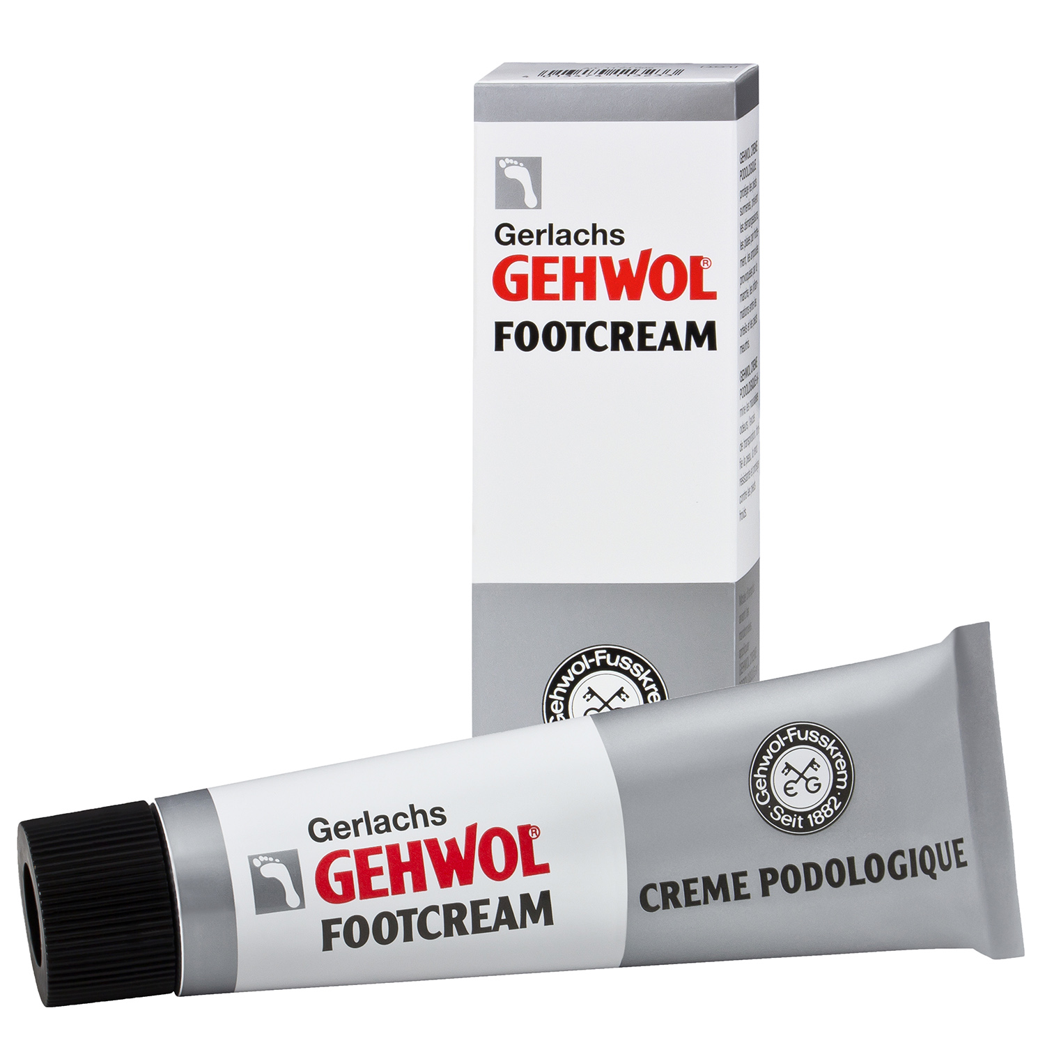 Gehwol Gehwol Footcream για το Καταπονημένο και Πληγωμένο Δέρμα των Ποδιών 75ml