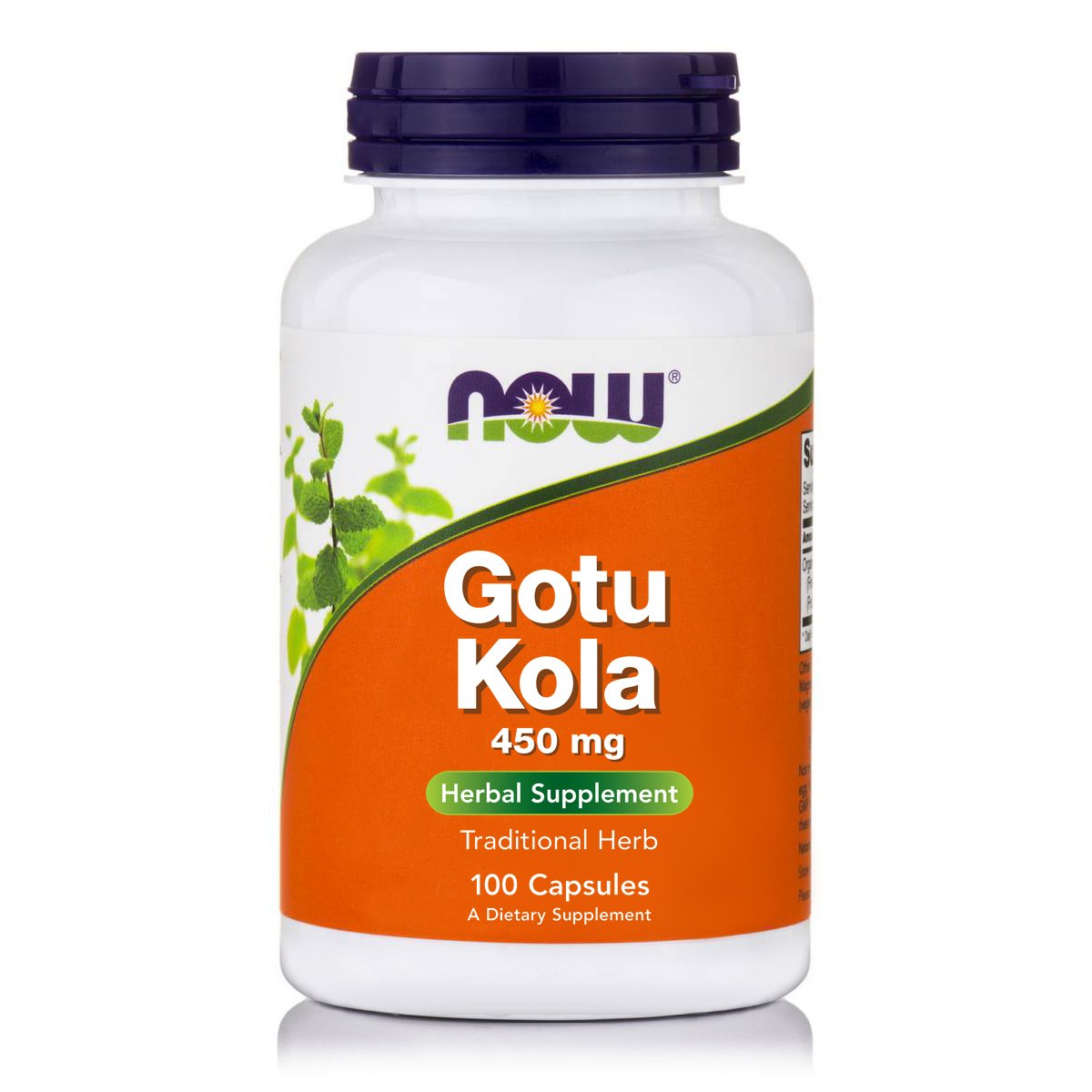 Now Now Foods Gotu Kola 450mg Συμπλήρωμα Διατροφής για την Αντιμετώπιση Καταστάσεων Φλεβικής Ανεπάρκειας 100 VegCaps