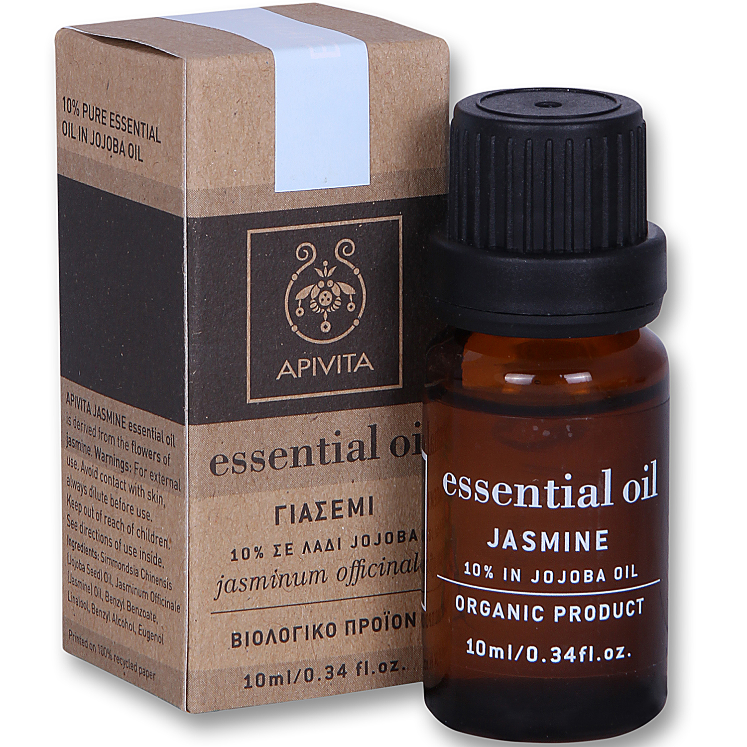 Apivita Apivita Essential Oil Γιασεμί 10% σε Λάδι Jojoba 10ml