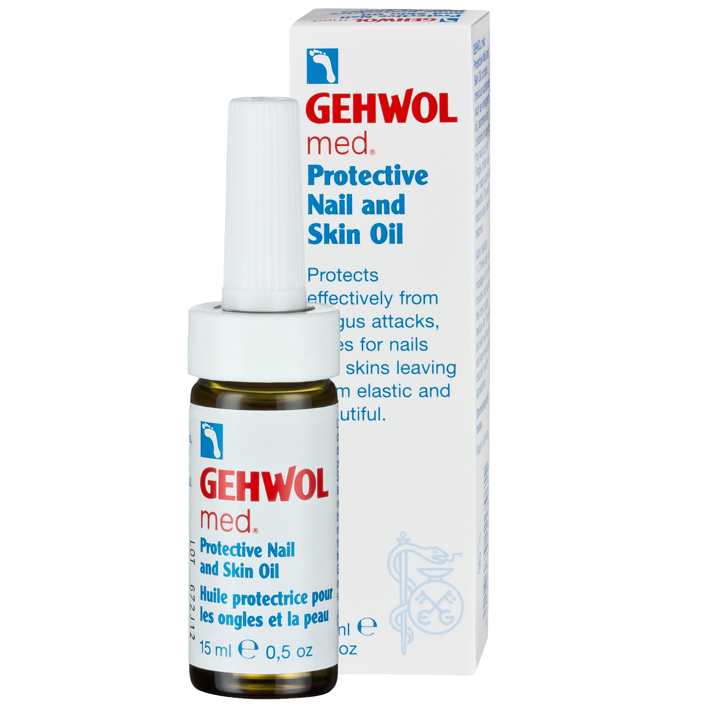 Gehwol Gehwol Med Protective Nail & Skin Oil Λάδι Με Αντιμυκητιασική Δράση για Νύχια και Δέρμα 15ml