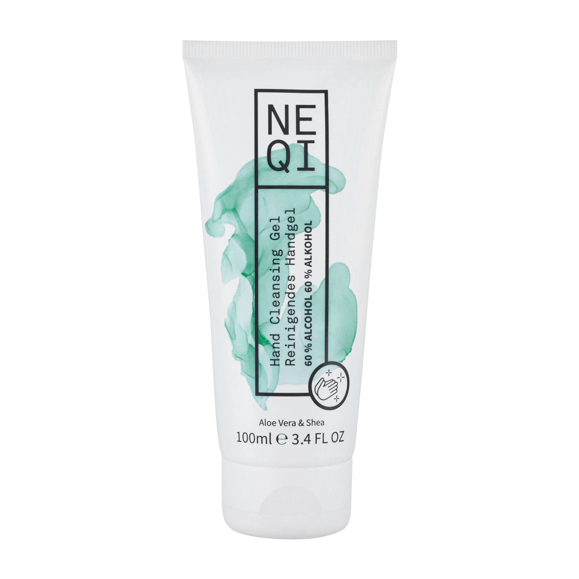 NEQI Neqi Hand Cleansing Gel Καθαριστικό Gel Χεριών με 60% Αλκοόλη 100ml