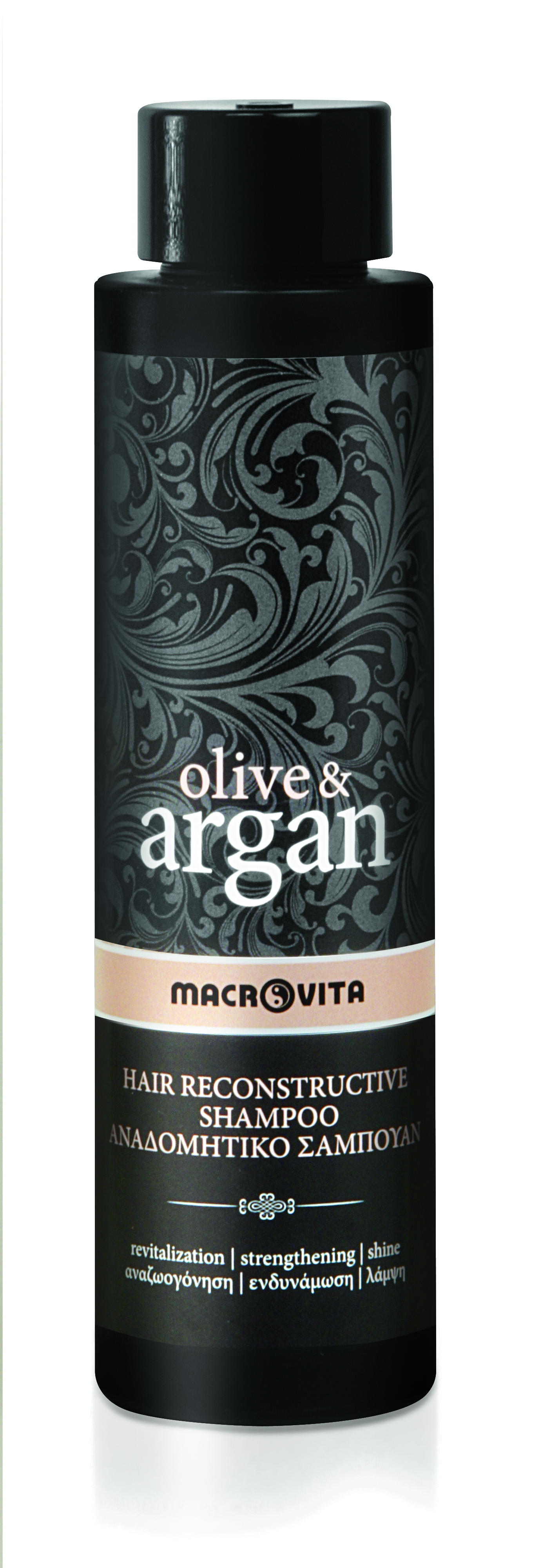 Macrovita Macrovita Olive & Argan Hair Reconstructive Shampoo Αναδομητικό Σαμπουάν 200ml