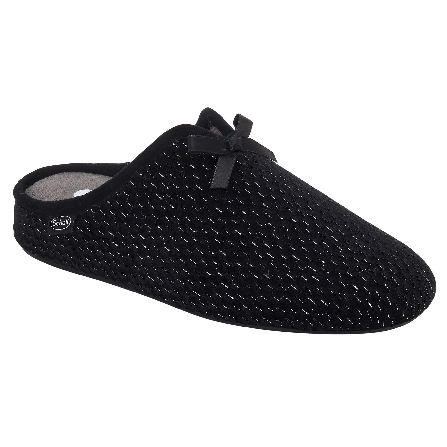 Scholl Shoes Scholl Shoes Rachele Black F301601004 Γυναικείες Χειμωνιάτικες Ανατομικές Παντόφλες σε Μαύρο Χρώμα 1 Ζευγάρι - 37