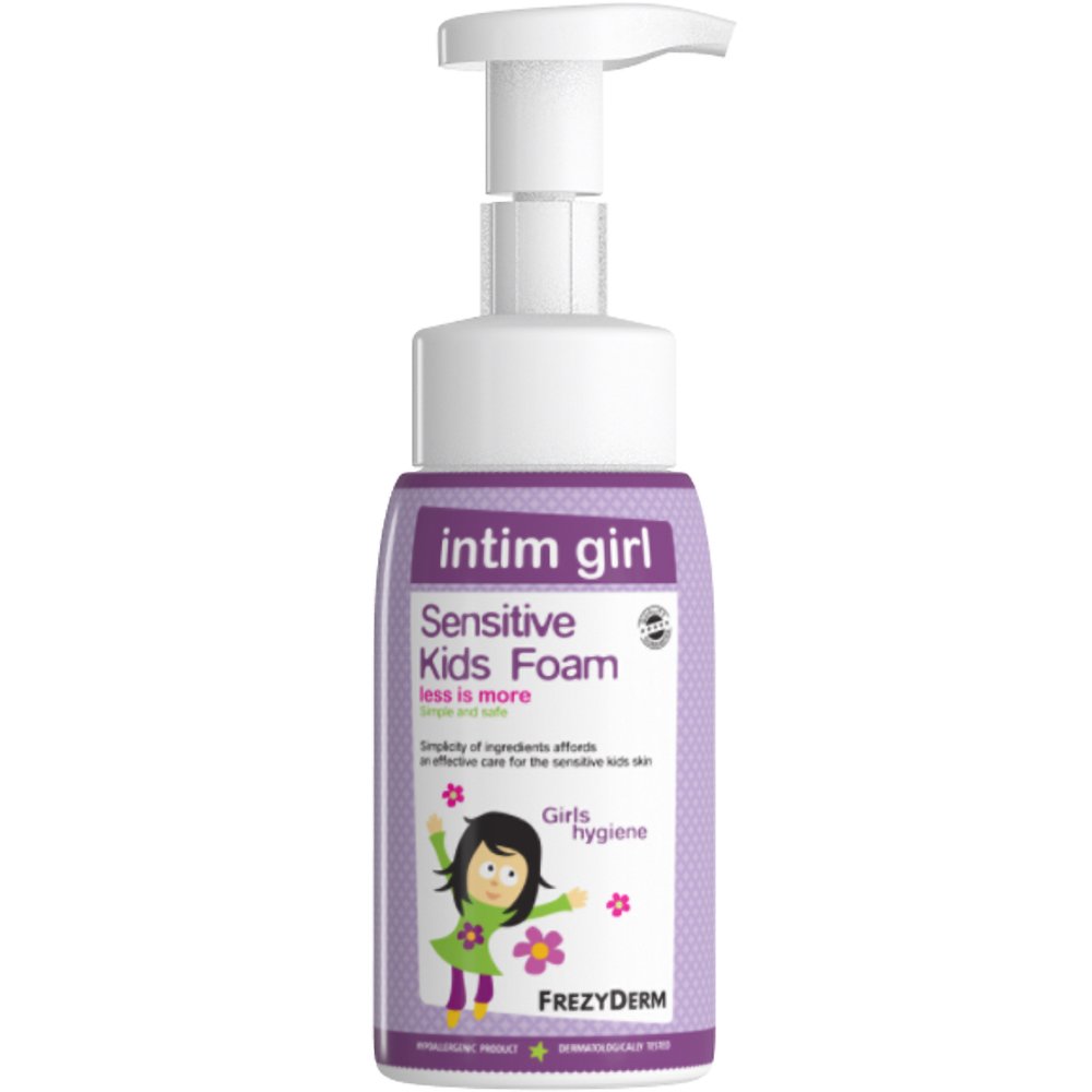 Frezyderm Frezyderm Sensitive Kids Foam Intim Girl Απαλό Καθαριστικό της Ευαίσθητης Περιοχής 250ml