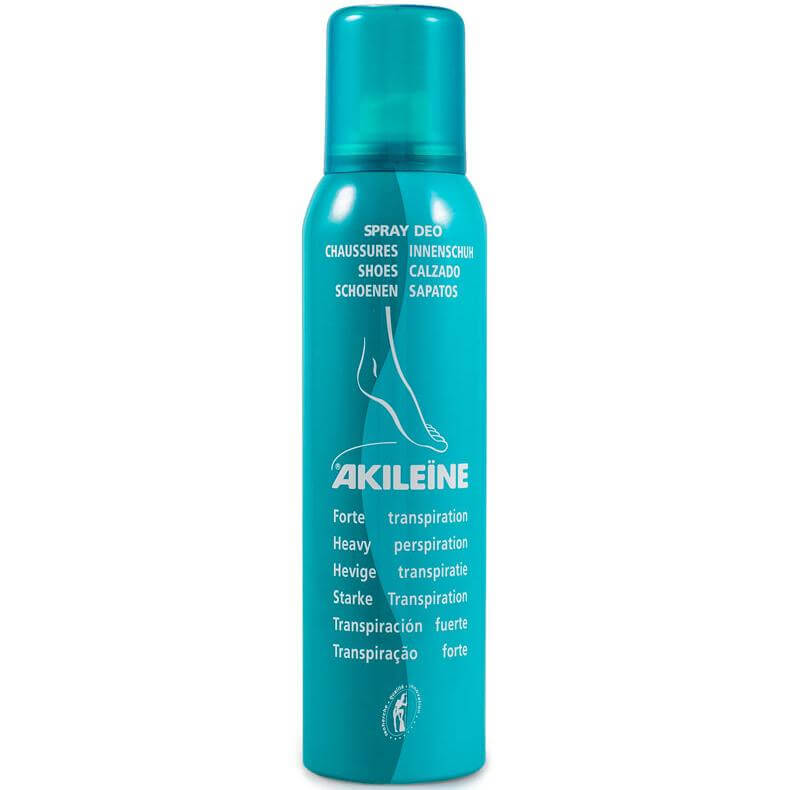 Akileine Akileine Spray Chaussures Αποστειρώνει, Δροσίζει & Αφαιρεί Την Κακοσμία Από Τα Παπούτσια & Τις Μπότες 150ml