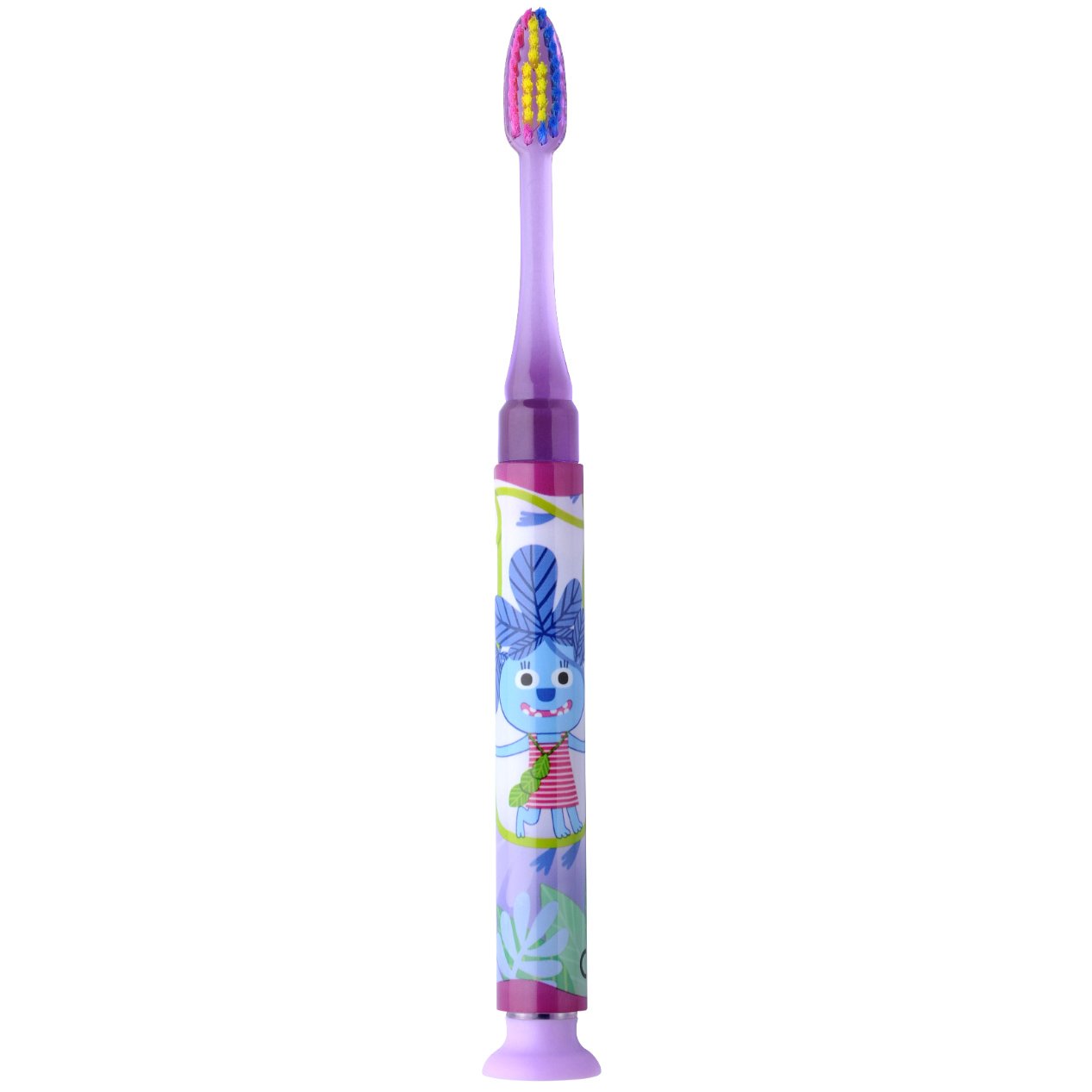 Gum Gum Light-Up Junior 6+ Soft Toothbrush with Timer Light Παιδική Μαλακή Οδοντόβουρτσα με Φωτεινή Ένδειξη 1 Τεμάχιο - Μωβ