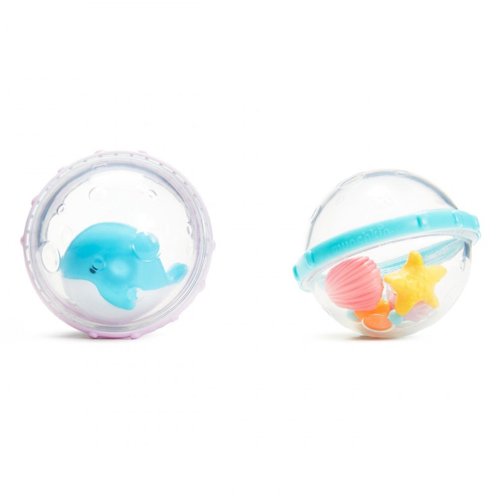 Munchkin Munchkin Float & Play Bubbles 4m+ Παιδικό Παιχνίδι Μπάνιου που Επιπλέει 2 Τεμάχια, Κωδ 035295 - Σχέδιο 5