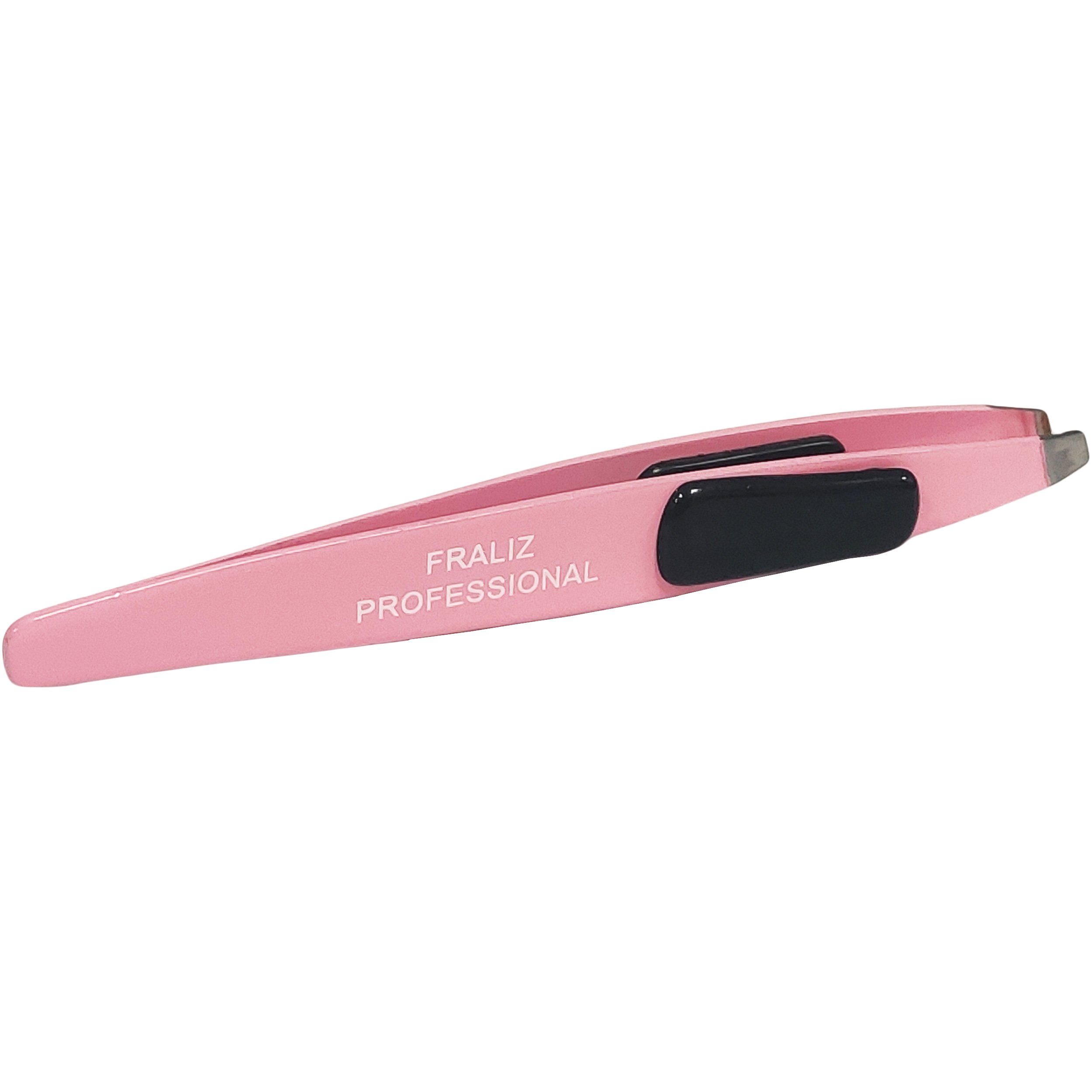 Health-Plus Fraliz Eyebrow Tweezers Ροζ Επαγγελματικό Τσιμπιδάκι Φρυδιών με Λοξή Άκρη 1 Τεμάχιο