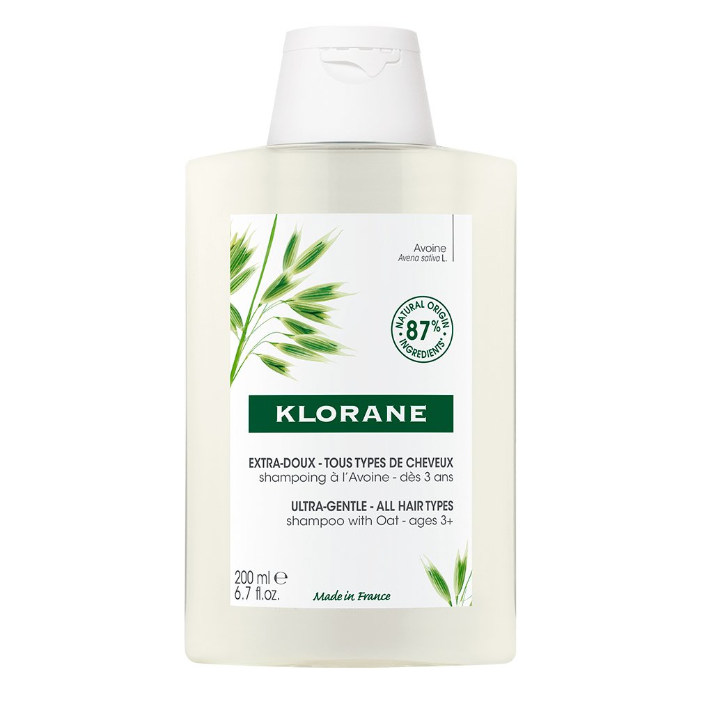 Klorane Klorane Oat Shampoo All Hair Types Εξαιρετικά Απαλό Σαμπουάν με Βρώμη για Όλους του Τύπους Μαλλιών 200ml