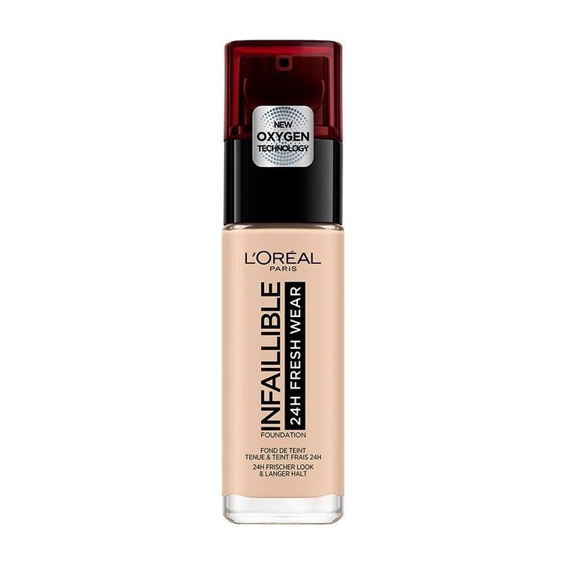 Loreal Paris L'oreal Paris Infaillible 24H Foundation Βάση που Εξασφαλίζει Διάρκεια & Ανθεκτικότητα 30ml - Ivory