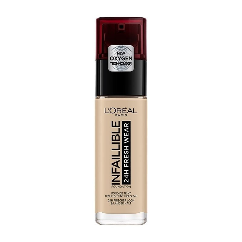 Loreal Paris L'oreal Paris Infaillible 24H Foundation Βάση που Εξασφαλίζει Διάρκεια & Ανθεκτικότητα 30ml - True Beige