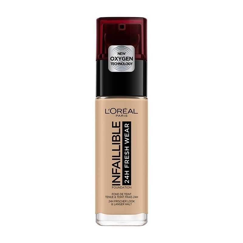 Loreal Paris L'oreal Paris Infaillible 24H Foundation Βάση που Εξασφαλίζει Διάρκεια & Ανθεκτικότητα 30ml - Golden Sand