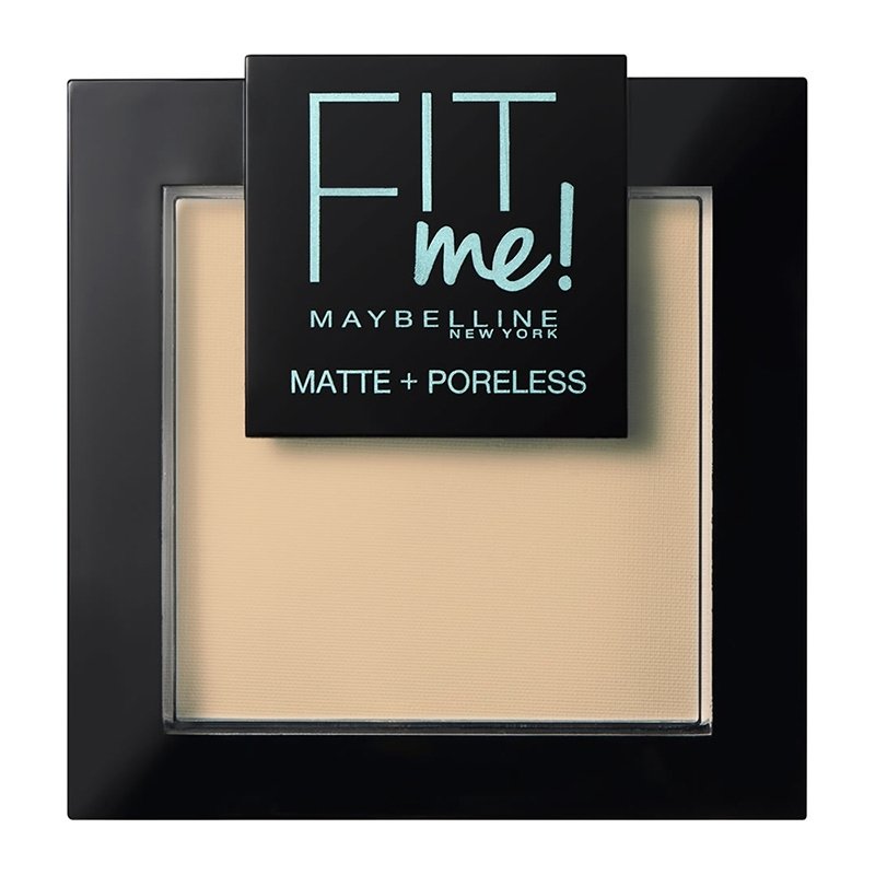 MAYBELLINE Maybelline Fit Me Matte + Poreless Pressed Powder Πούδρα για Φυσική και Ταυτόχρονα Ματ Κάλυψη 8.2gr - 115 Ivory