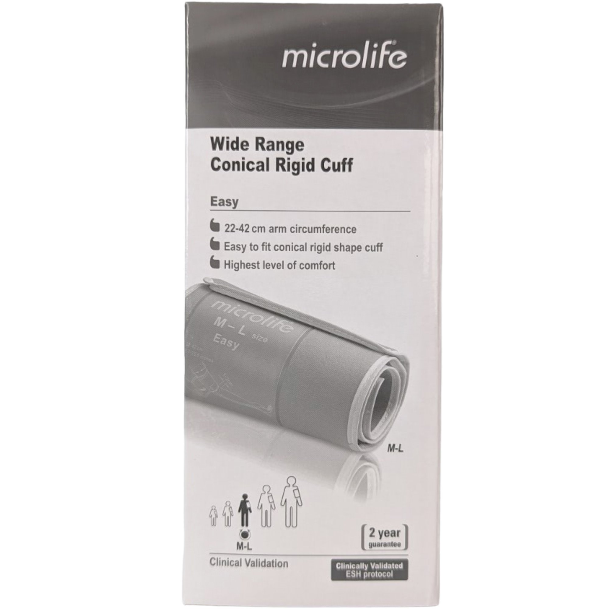 Microlife Microlife Soft Cuff for Upper Arm Medium - Large 22-42cm Περιχειρίδα Μπράτσου για Πιεσόμετρα 1 Τεμάχιο 