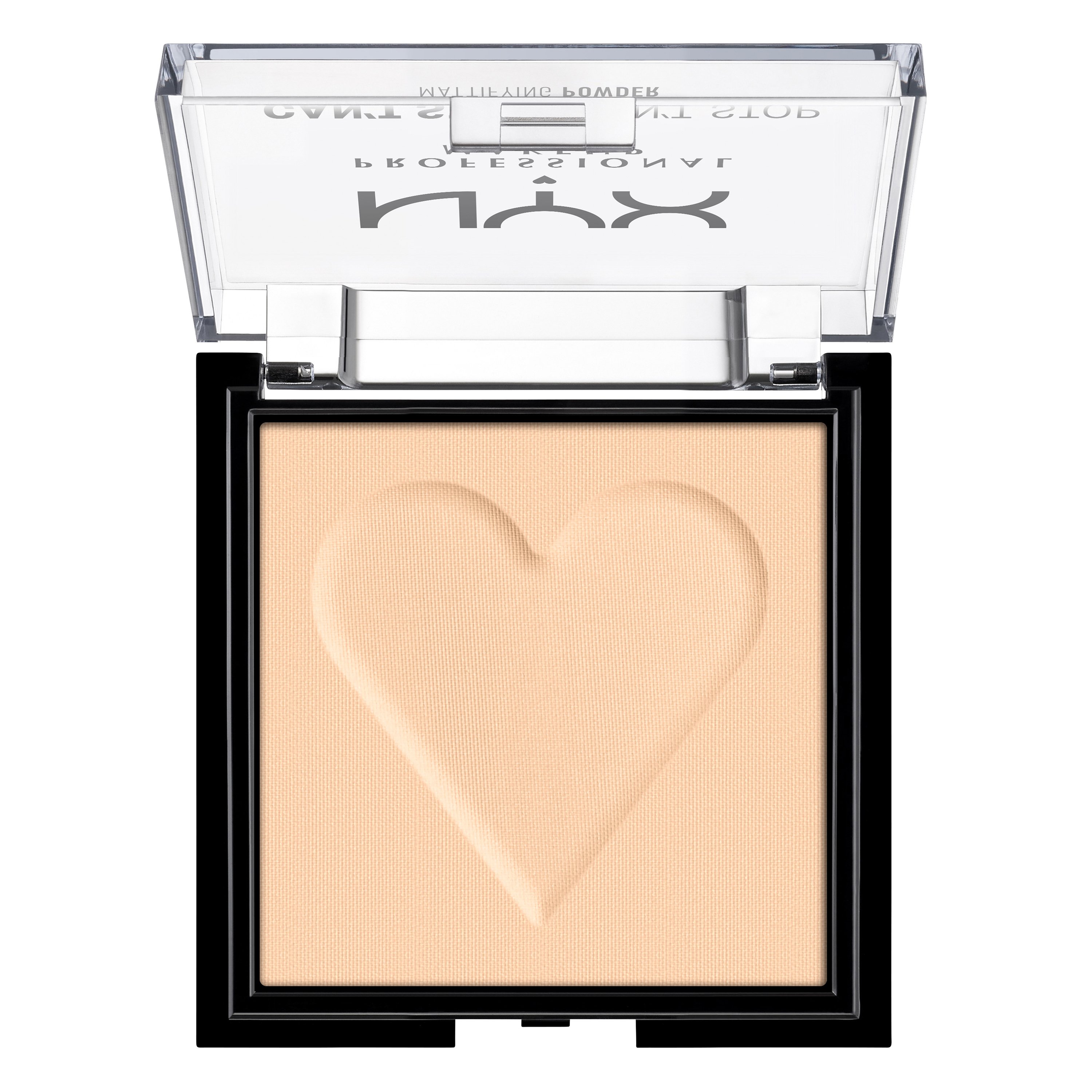 NYX Professional Makeup NYX Professional Makeup Can't Stop Won't Stop Mattifying Powder Βελούδινη Πούδρα για Πλήρη Κάλυψη & Ματ Όψη 6 gr - 02 Light