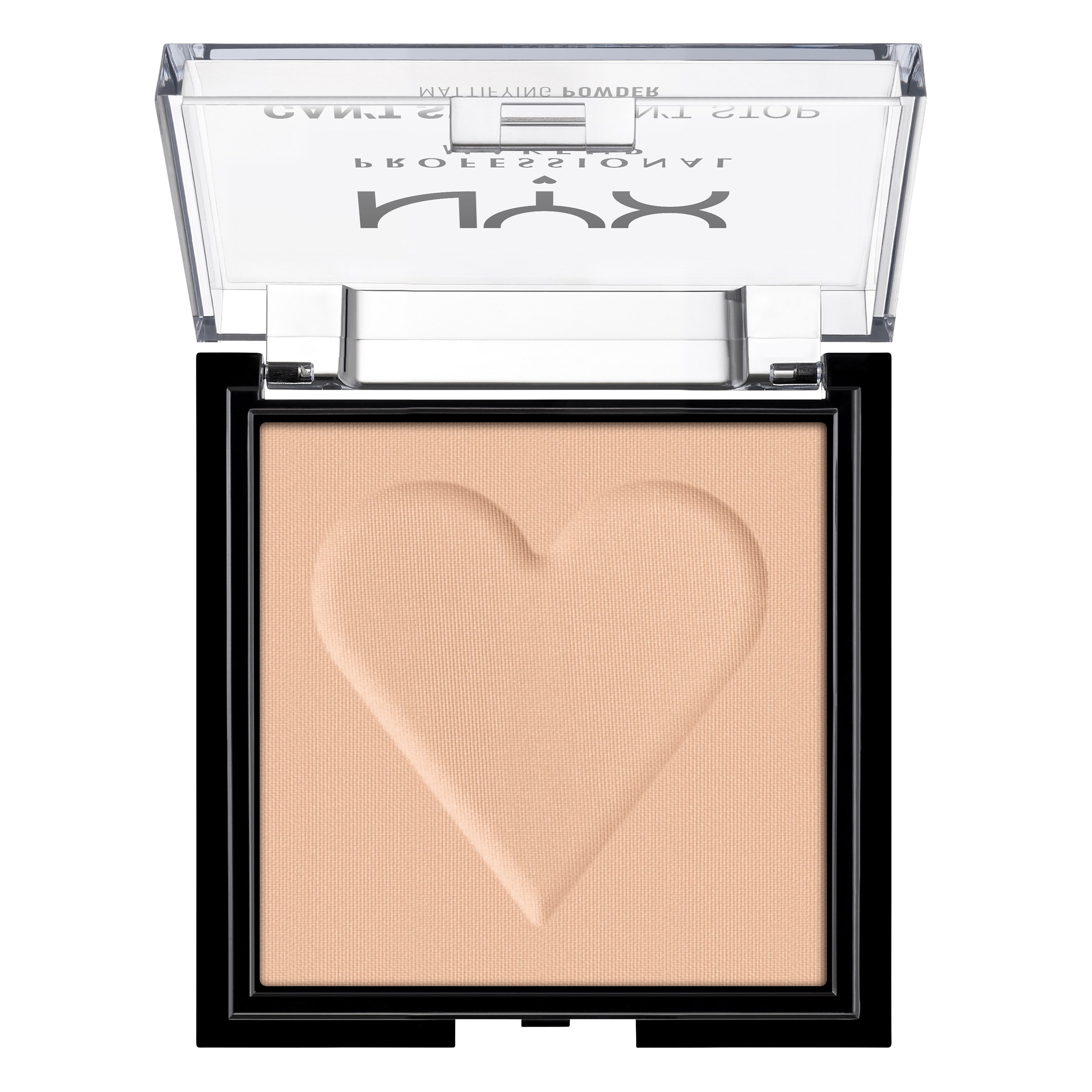 NYX Professional Makeup NYX Professional Makeup Can't Stop Won't Stop Mattifying Powder Βελούδινη Πούδρα για Πλήρη Κάλυψη & Ματ Όψη 6 gr - 03 Light Medium