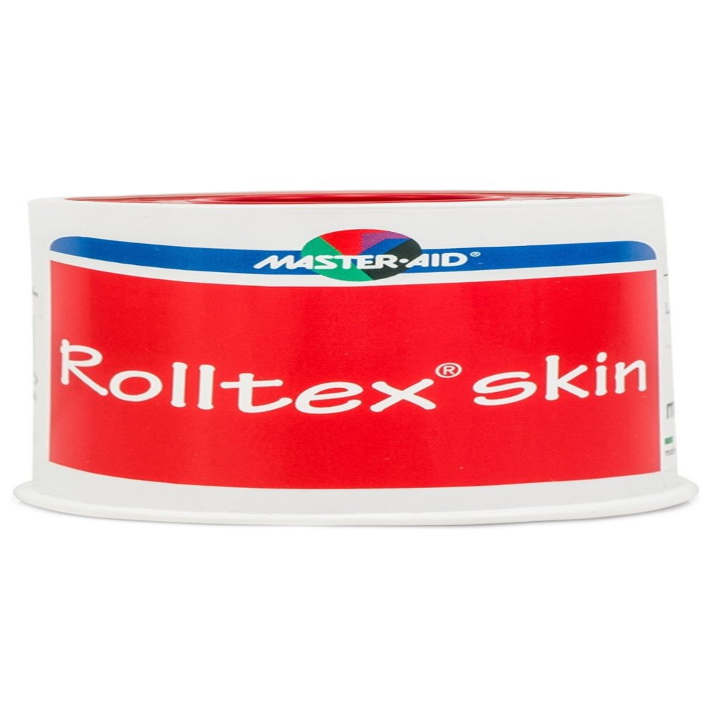 Master Aid Master Aid Rolltex Skin Αυτοκόλλητη Επιδεσμική Ταινία Καφέ 5m x 1.25cm 1 Τεμάχιο