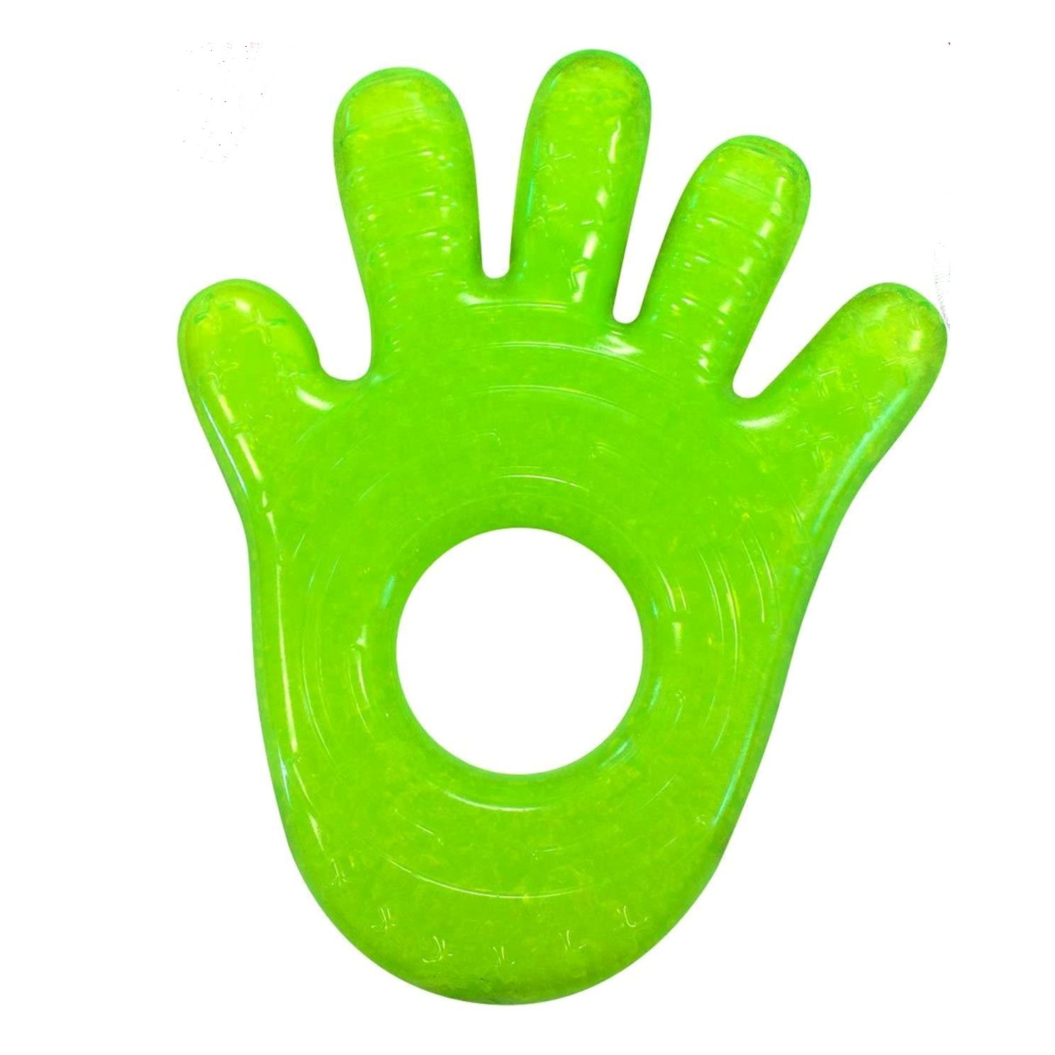 Munchkin Fun Ice Chewy Teether Παιχνίδι Μάσησης για Ανακούφιση του Πόνου Οδοντοφυΐας 1 Τεμάχιο - Χέρι Πράσινο φωτογραφία