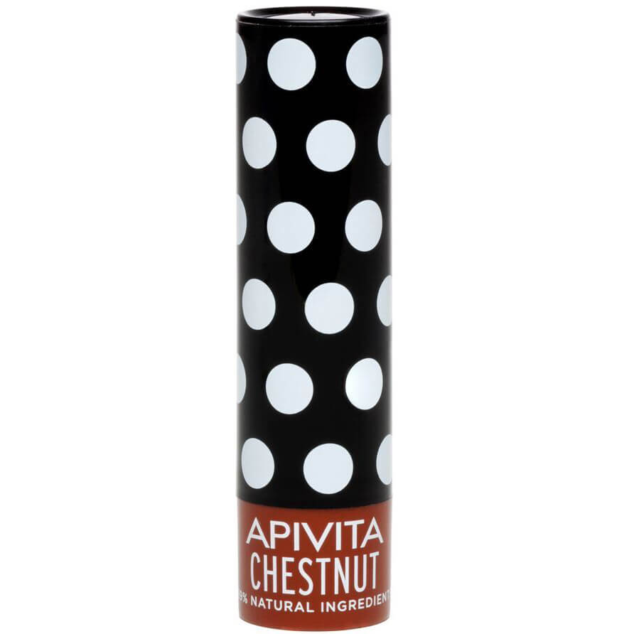 Apivita Apivita Lip Care Ενυδατικό Προστατευτικό Lip Balm Χειλιών 4.4g - Chestnut