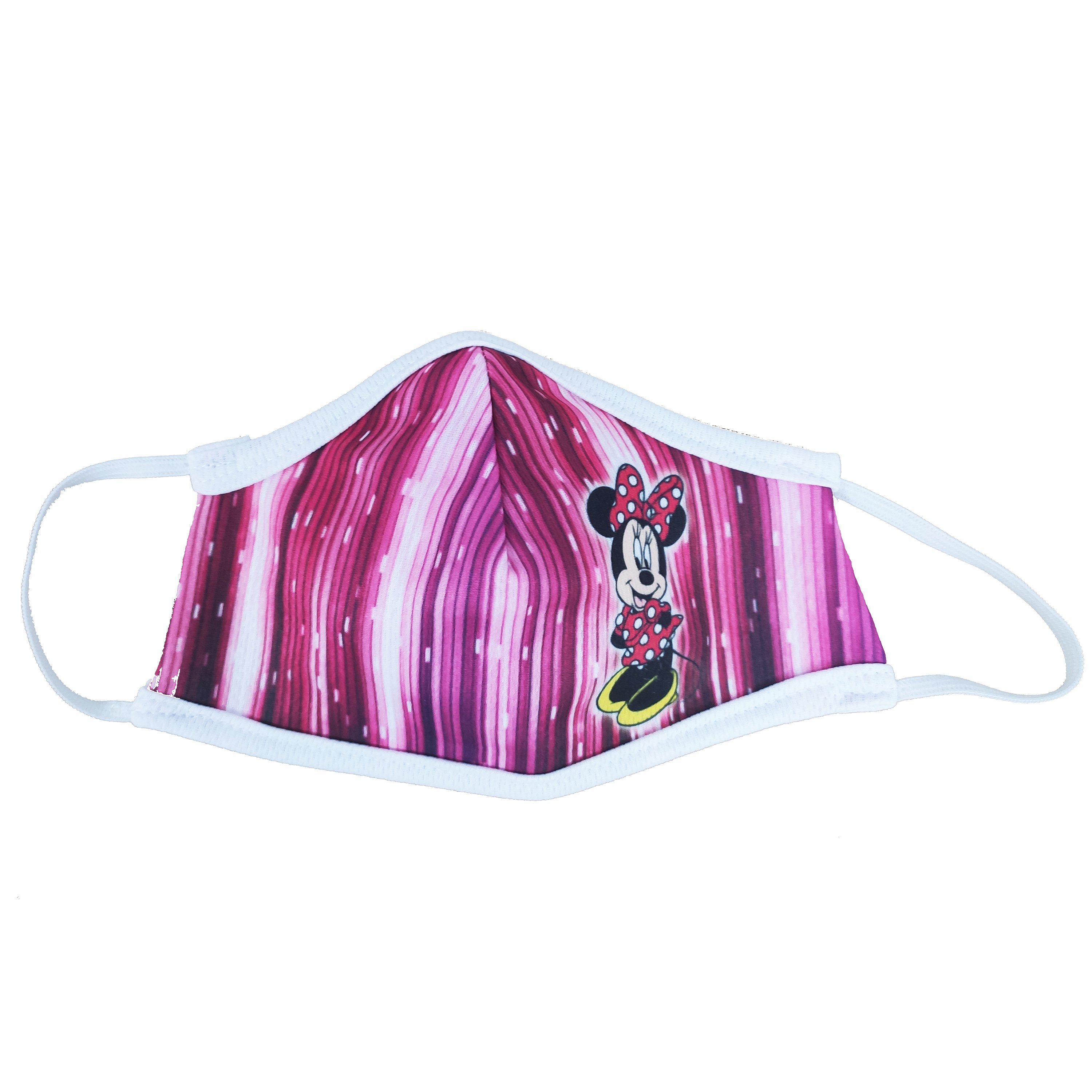 Multi Purpose Fabric Protective Mask for Children Υφασμάτινη Μάσκα Προστασίας Πολλαπλών Χρήσεων για Παιδιά σε Διάφορα Σχέδια & Χρώματα 1 Τεμάχιο - Ροζ Minnie 167 φωτογραφία