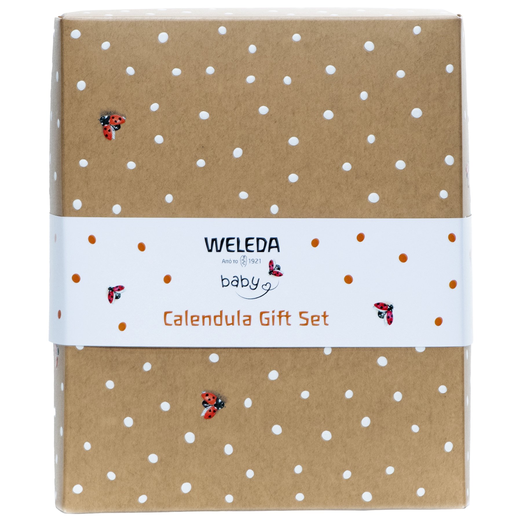 Weleda Weleda Calendula Baby Gift Set Nappy Change Cream 75ml + 10ml Travel Size & Shampoo & Body Wash 200ml + 20ml Travel Size & Δώρο Έκπληξη