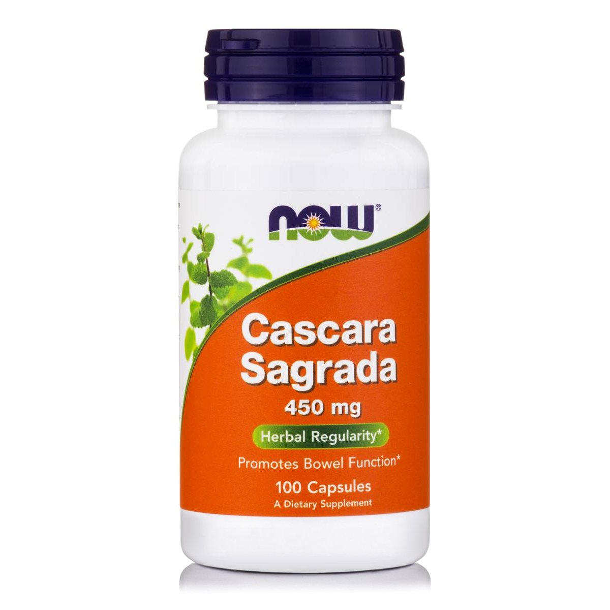 Now Foods Cascara Sagrada 450mg για την Ενίσχυση της Περισταλτικότητας του παχέος Εντέρου 100caps φωτογραφία