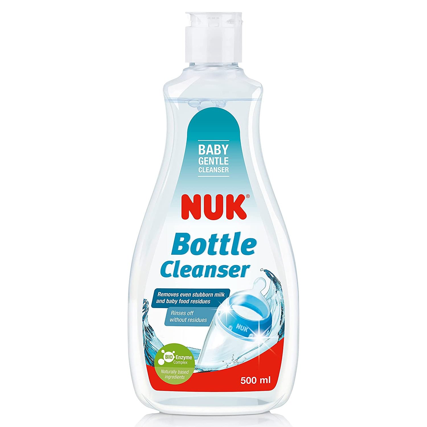 Nuk Nuk Baby Gentle Bottle Cleanser Υγρό Καθαρισμού Μπιμπερό 500ml