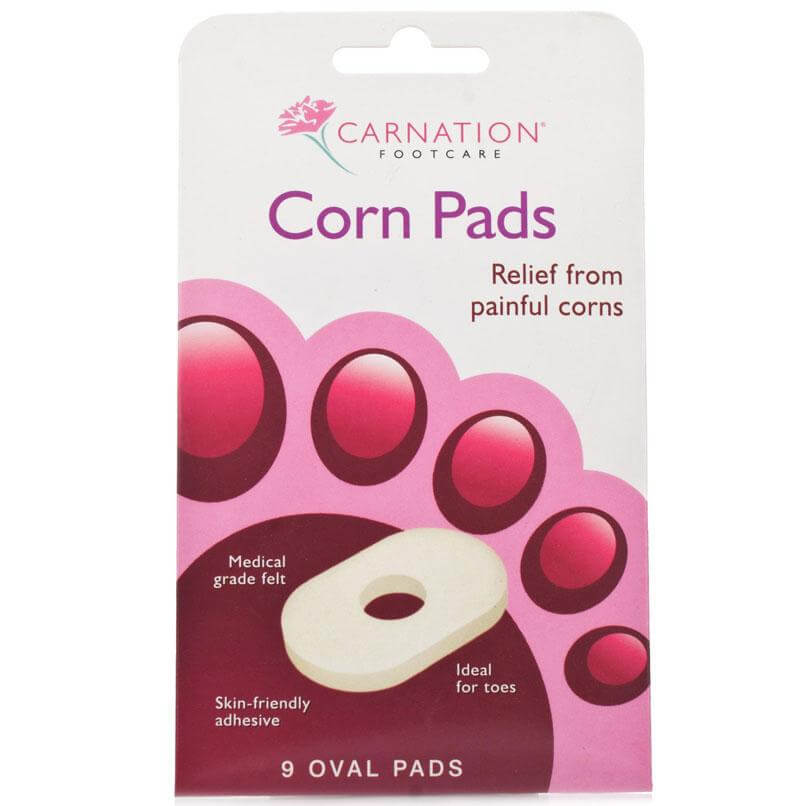 Vican Carnation Corn Pads Προστατευτικά Επιθέματα για τα Δάκτυλα των Ποδιών 9τμχ