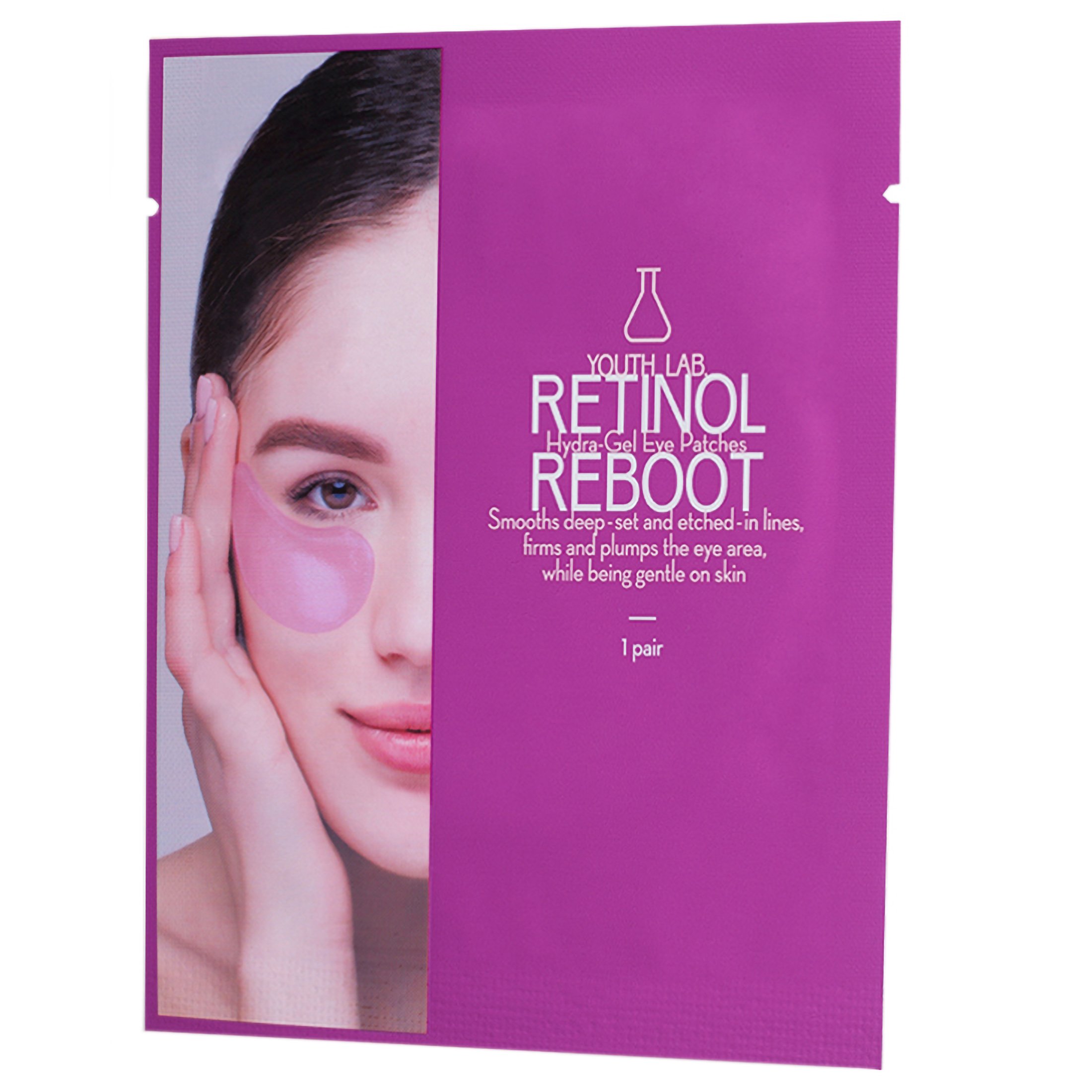 Youth Lab. Youth Lab Retinol Reboot Hydra-Gel Eye Patches Νυκτός Ματιών με Ρετινόλη, για Πλήρη Αναδόμηση 2 Τεμάχια