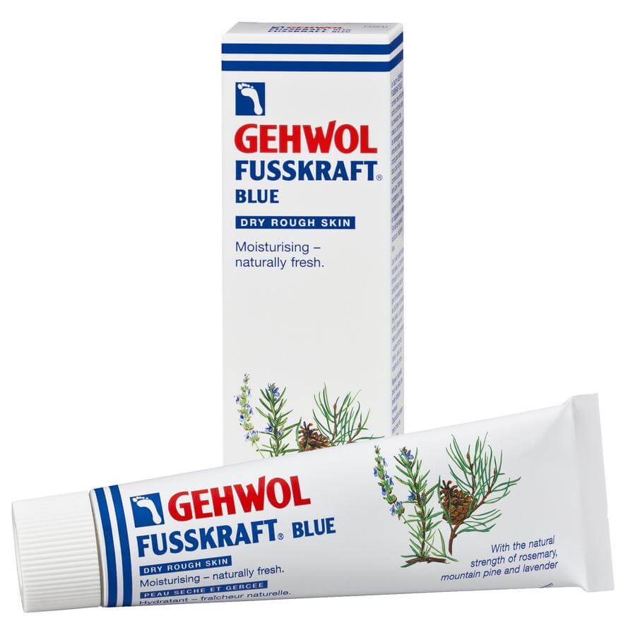 Gehwol Gehwol Fusskraft Blue Κρέμα για την Καθημερινή Φροντίδα του Σκληρού, Ξηρού & Άγριου Δέρματος των Ποδιών 75ml