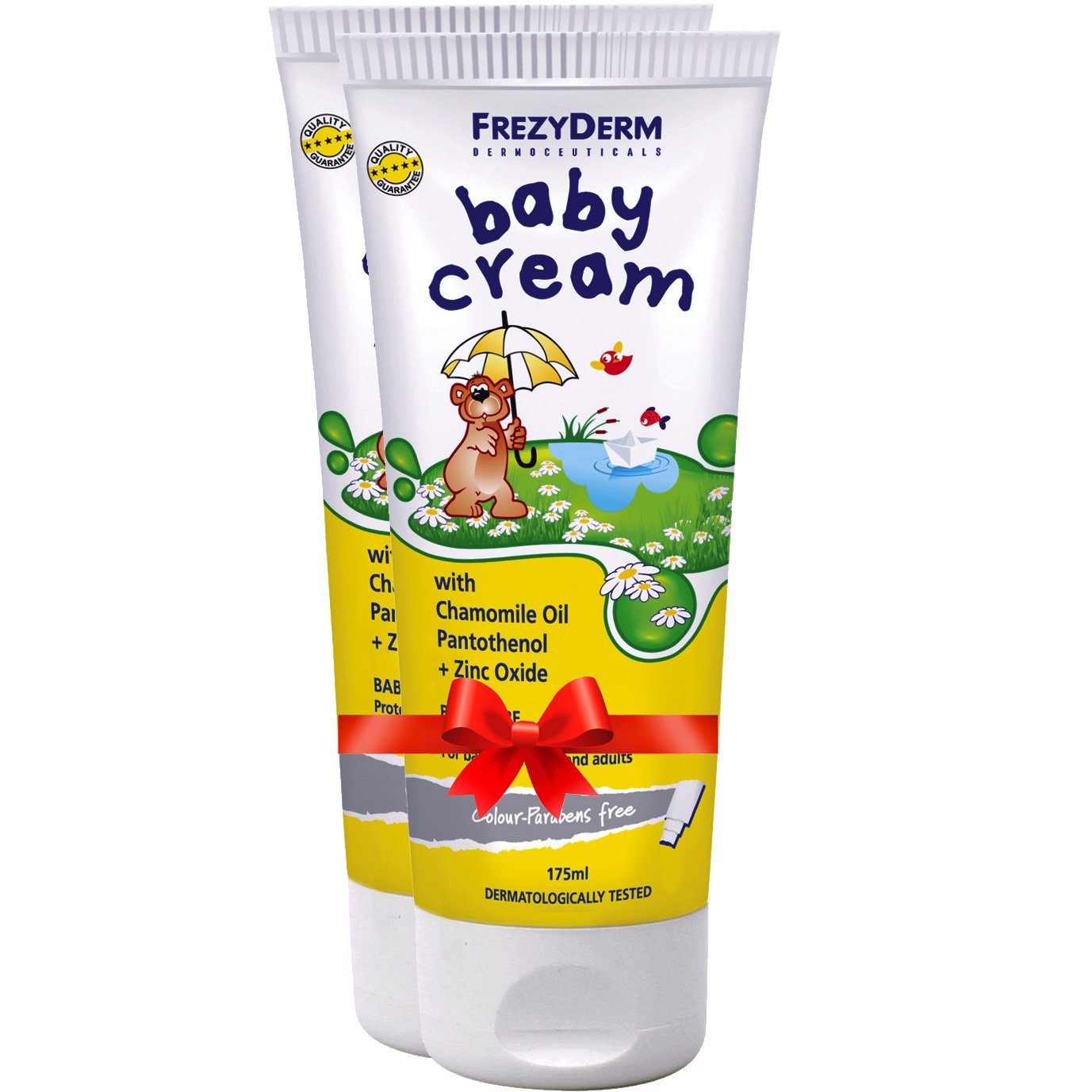 Frezyderm Frezyderm Πακέτο Προσφοράς Baby Cream Απαλή, Προστατευτική Αδιάβροχη Κρέμα για την Αλλαγή της Πάνας 2x175ml