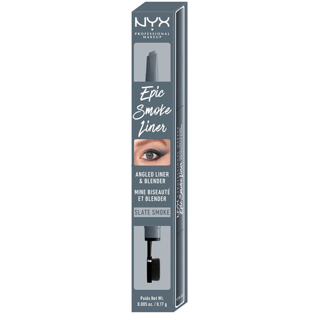 NYX Professional Makeup NYX Professional Makeup Epic Smoke Liner Μολύβι Eye Liner με Βουρτσάκι για Smoke Εφέ 0.17gr - 10 Slate Smoke