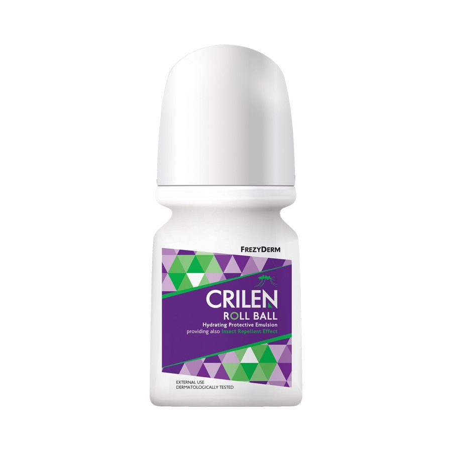 Frezyderm Frezyderm Crilen Roll Ball Ενυδατικό Προστατευτικό Γαλάκτωμα με Εντομοαπωθητική Δράση 50ml