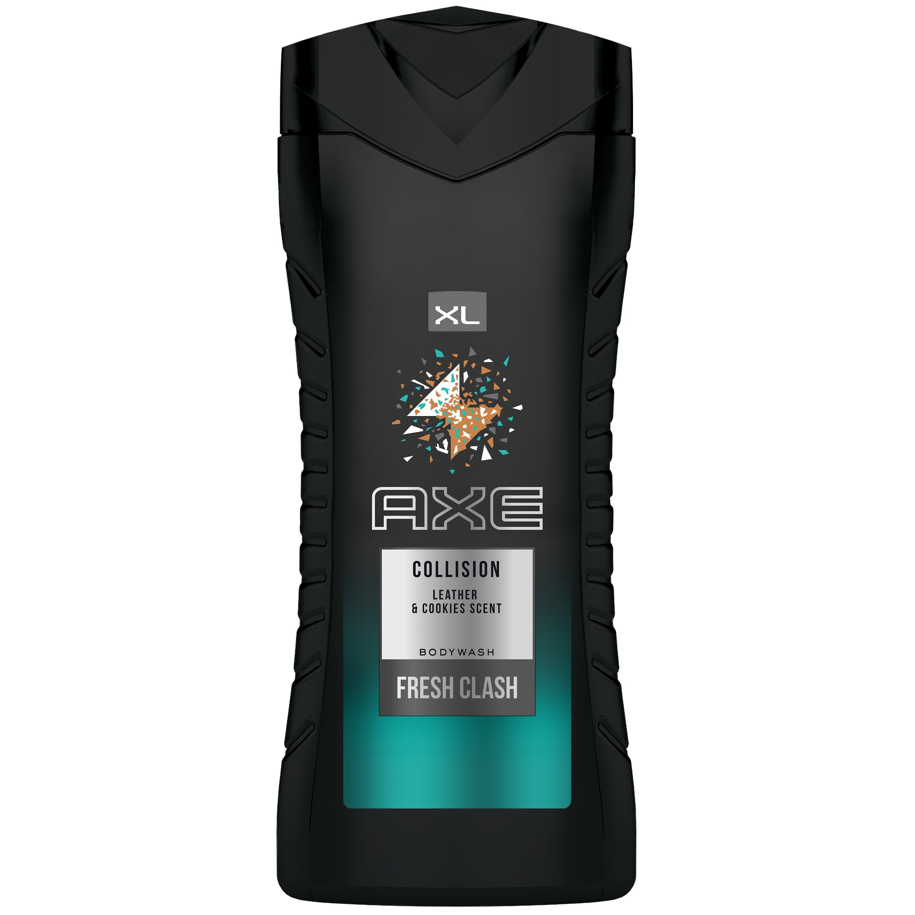 Axe Axe Collision Leather & Cookies Bodywash XL Αφρόλουτρο 48ωρης Φρεσκάδας με Γλυκό Άρωμα Μπισκότου 400ml