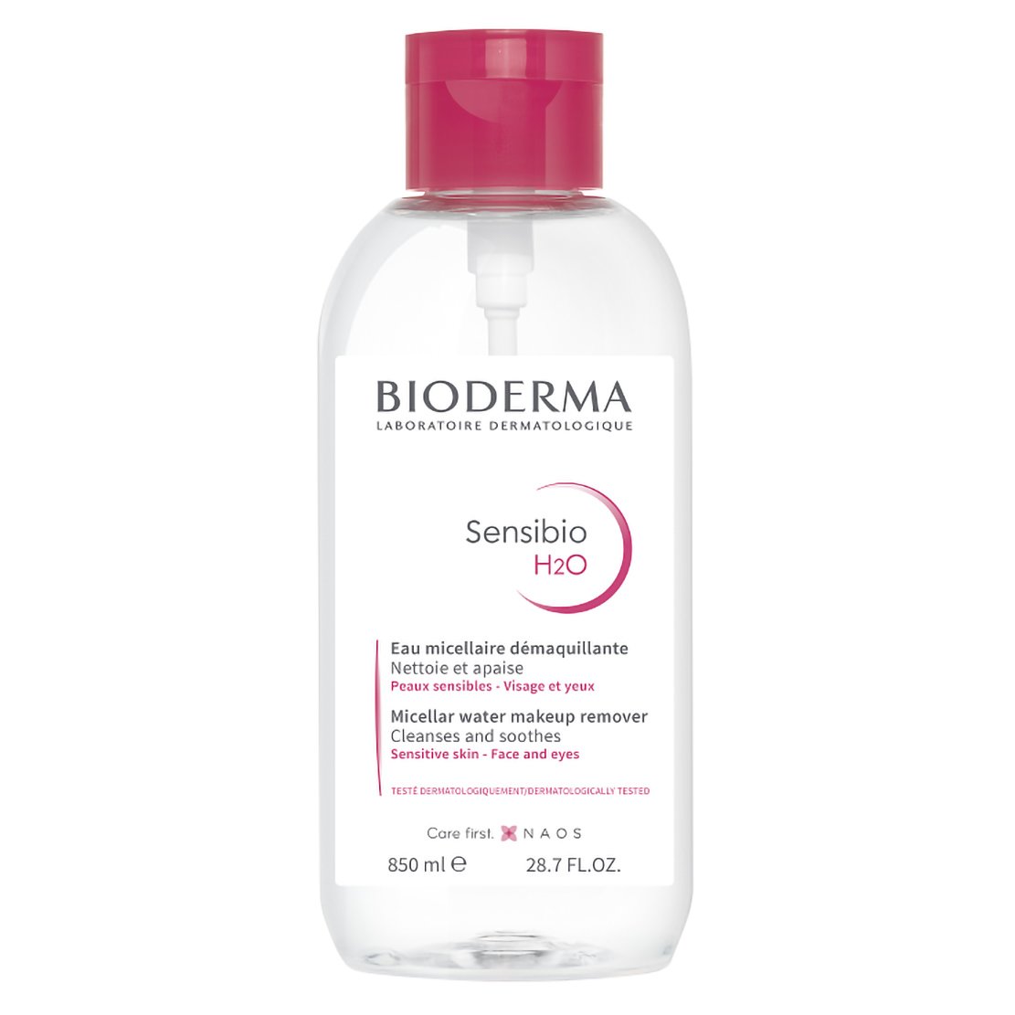 Bioderma Sensibio H2O Micellar Water Μικυλλιακό Νερό Καθαρισμού & Ντεμακιγιάζ Προσώπου - Ματιών για Ευαίσθητες Επιδερμίδες 850ml φωτογραφία