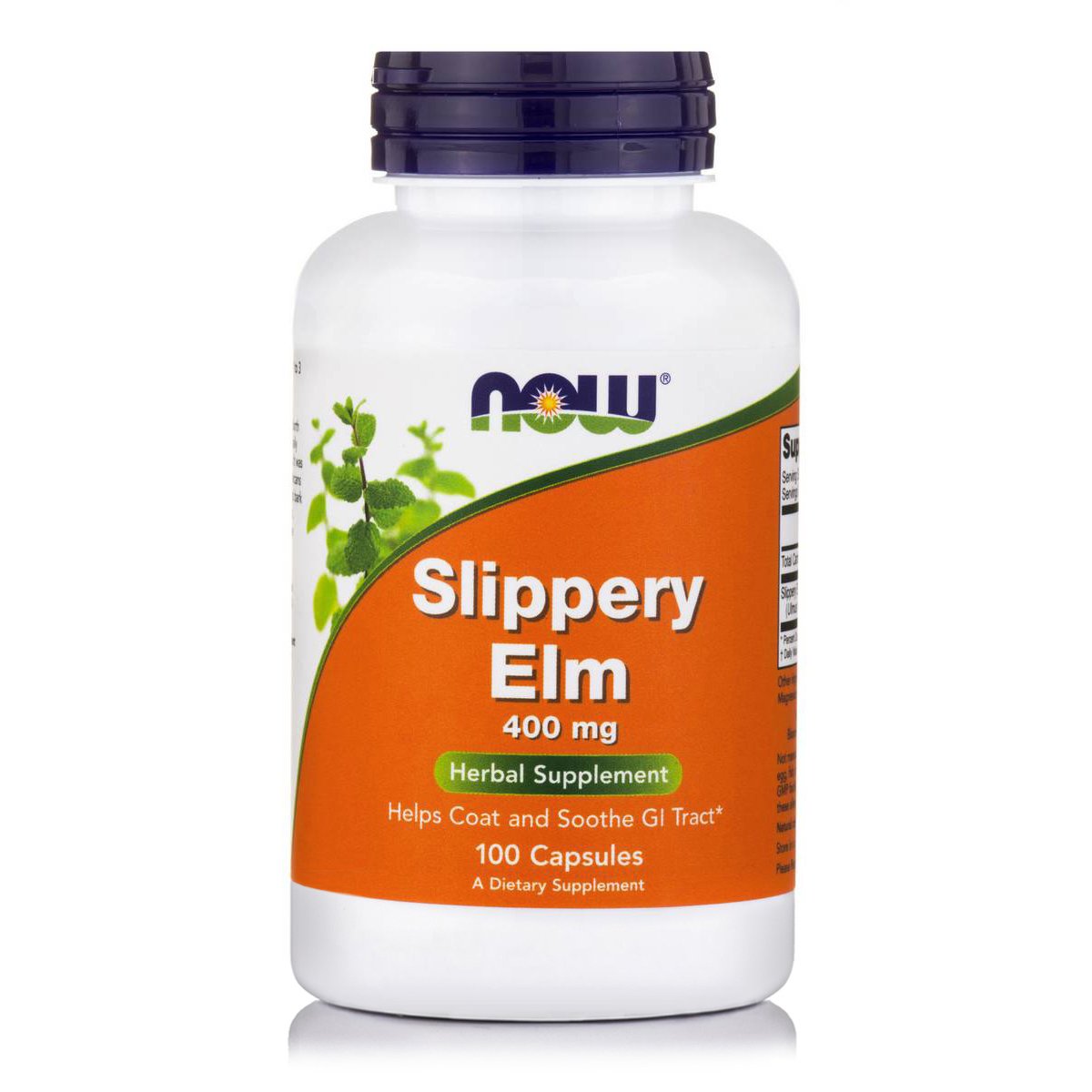 Now Now Foods Slippery Elm 400mg Συμπλήρωμα Διατροφής για την Αντιμετώπιση των Λοιμώξεων του Ουροποιητικού Συστήματος 100caps