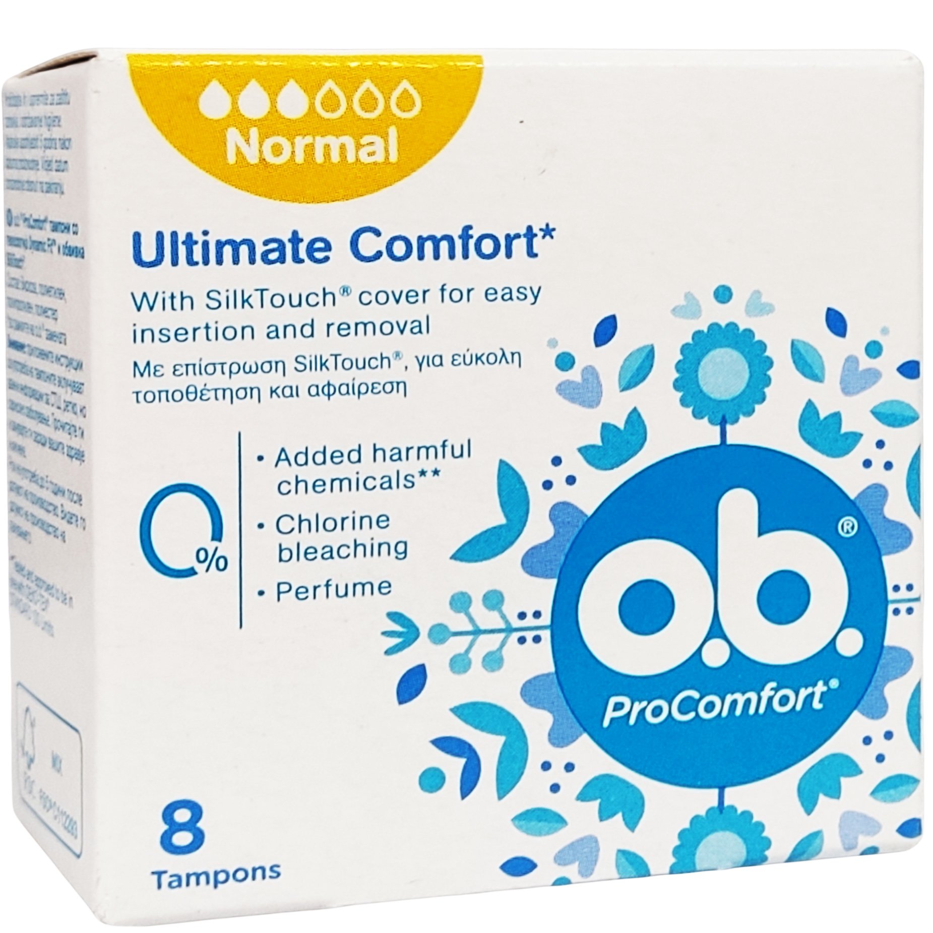 o.b. o.b ProComfort Normal Ταμπόν 8 τεμάχια